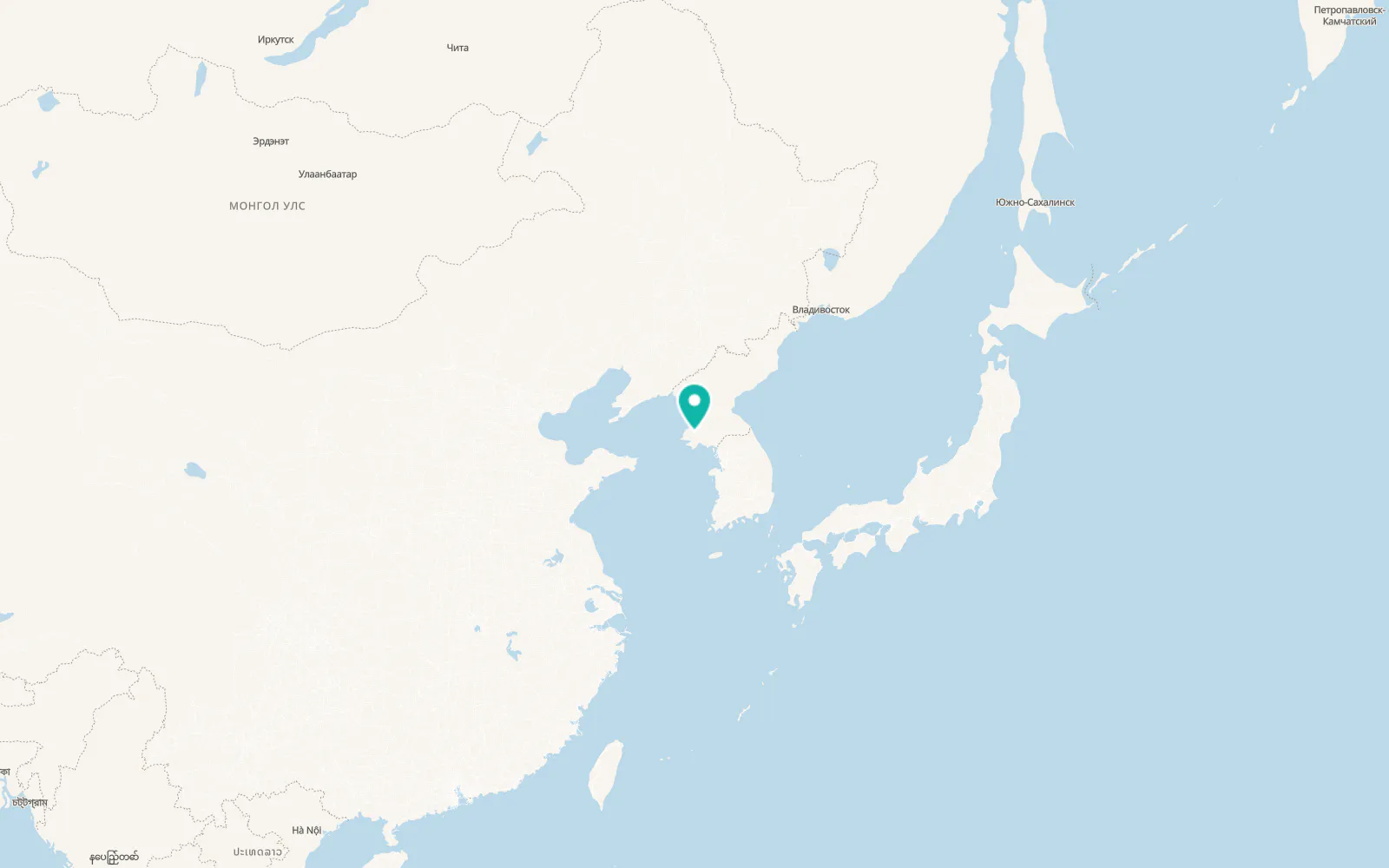 Map of Sinch’ŏn-ŭp