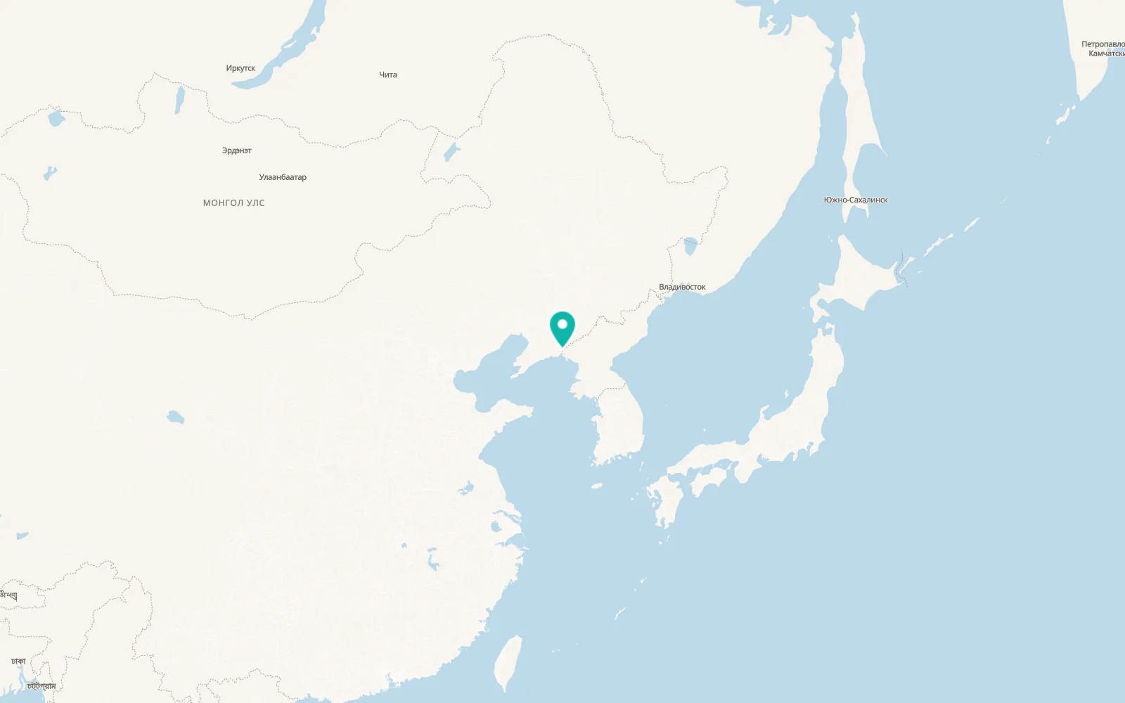 Map of Sinŭiju