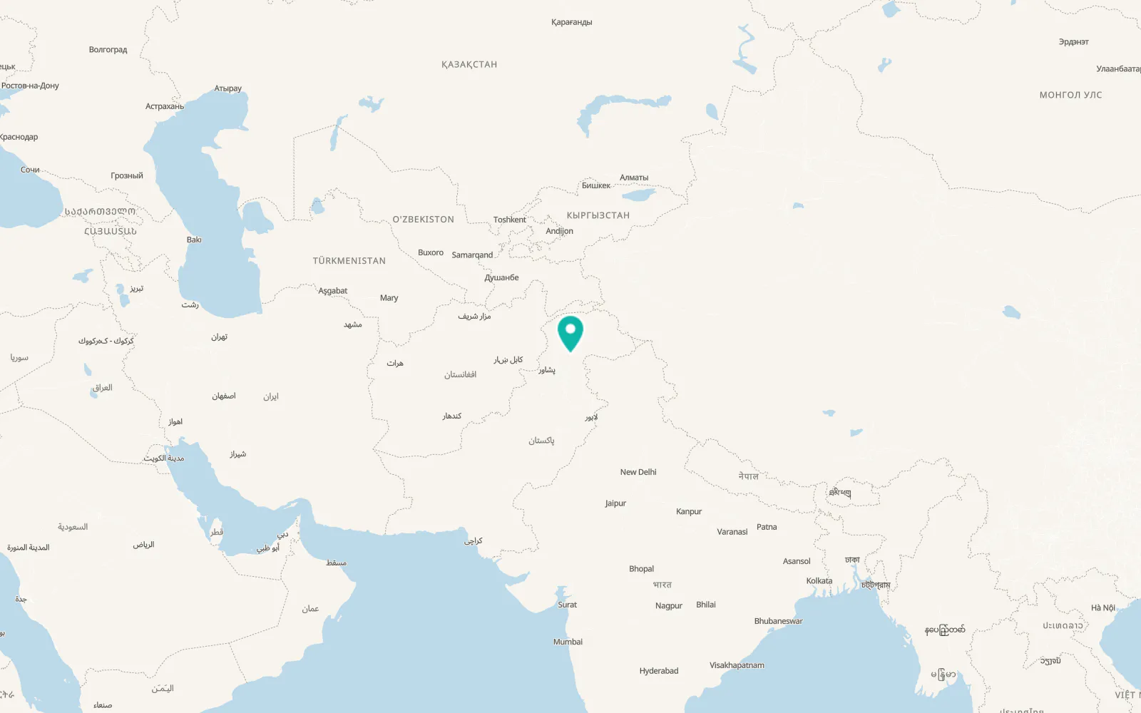 Map of Battagram