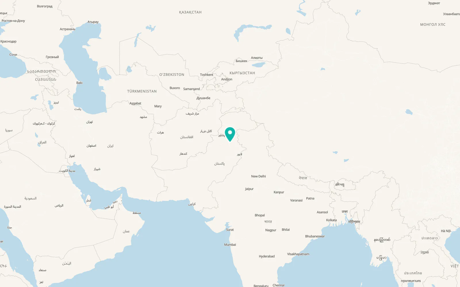 Map of Chakwal