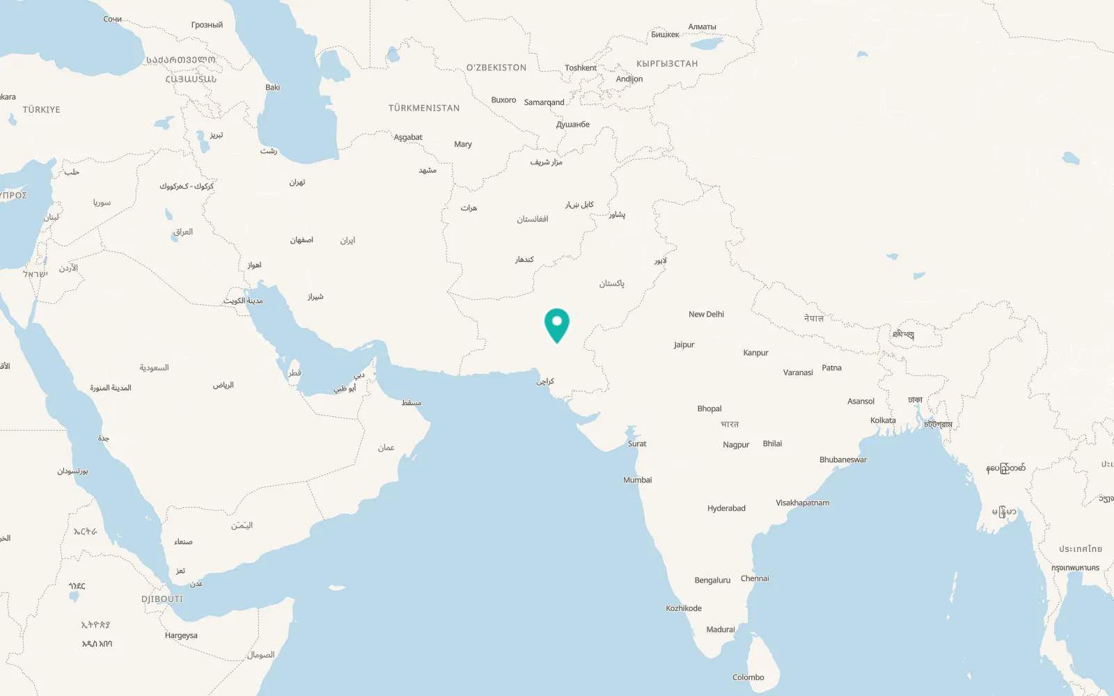 Map of Dadu