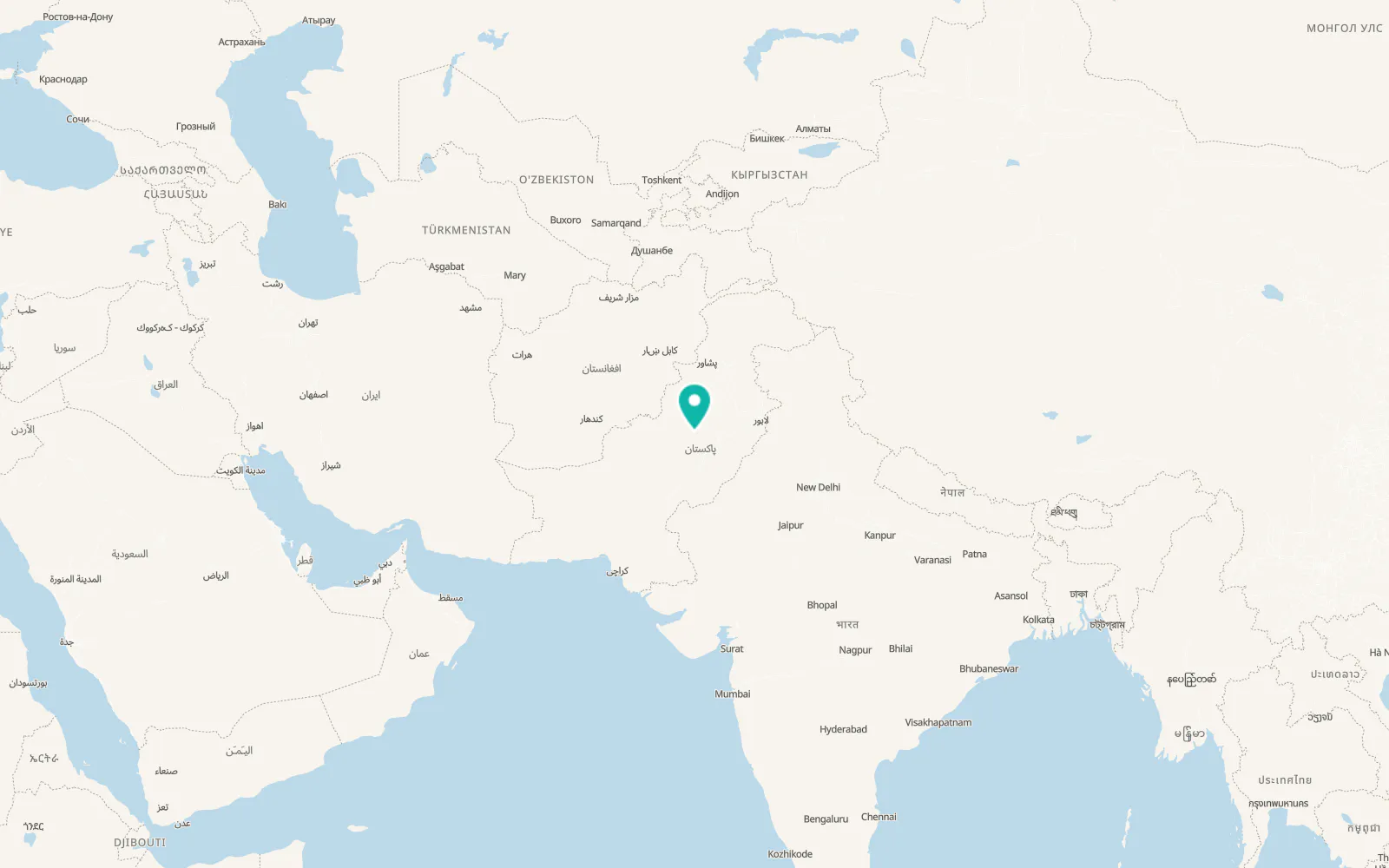 Map of Layyah
