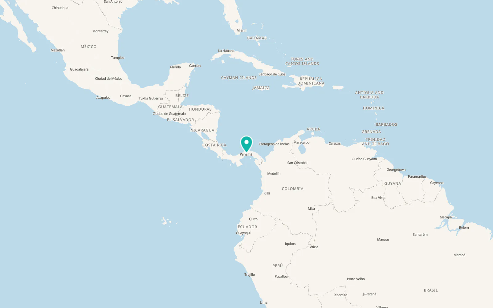 Map of Parque Lefevre