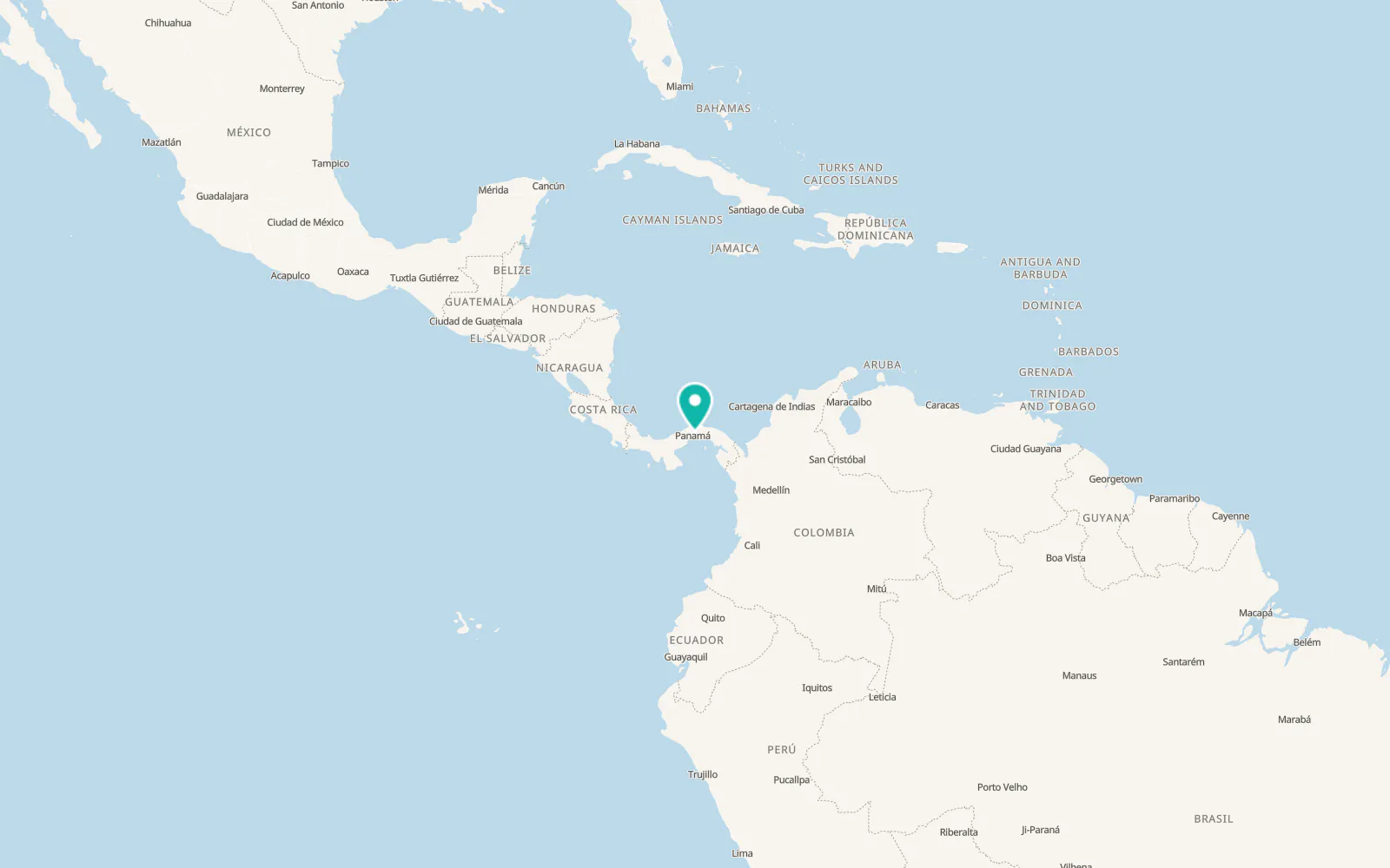 Map of Pedregal
