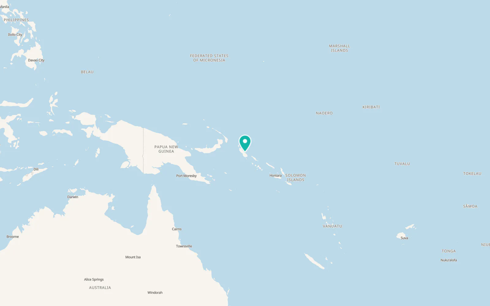 Map of Arawa