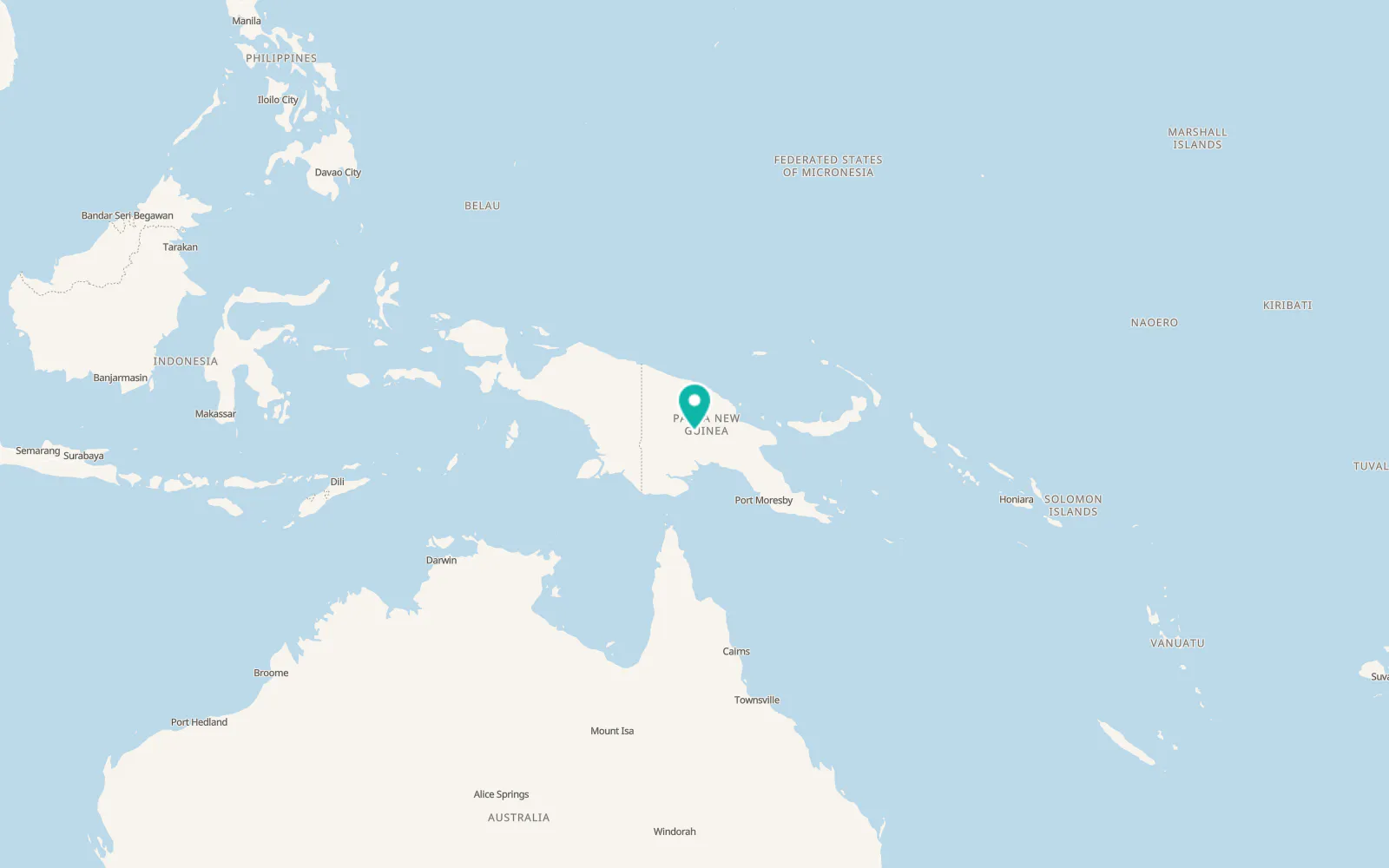 Map of Mendi