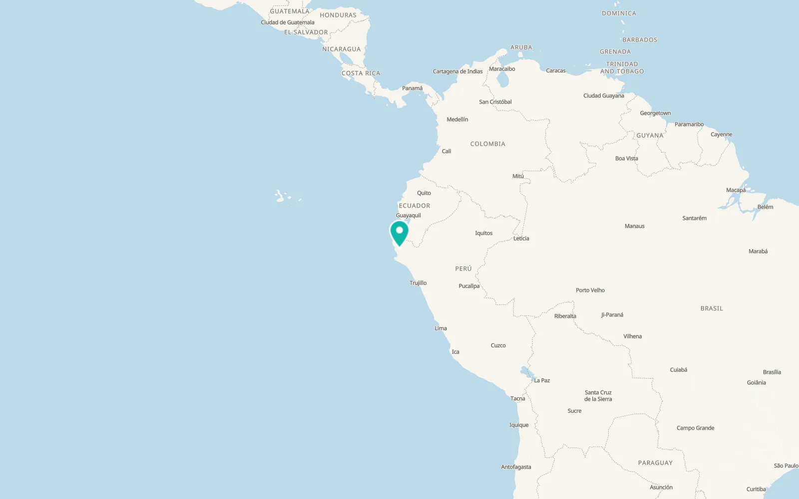 Map of San Martin