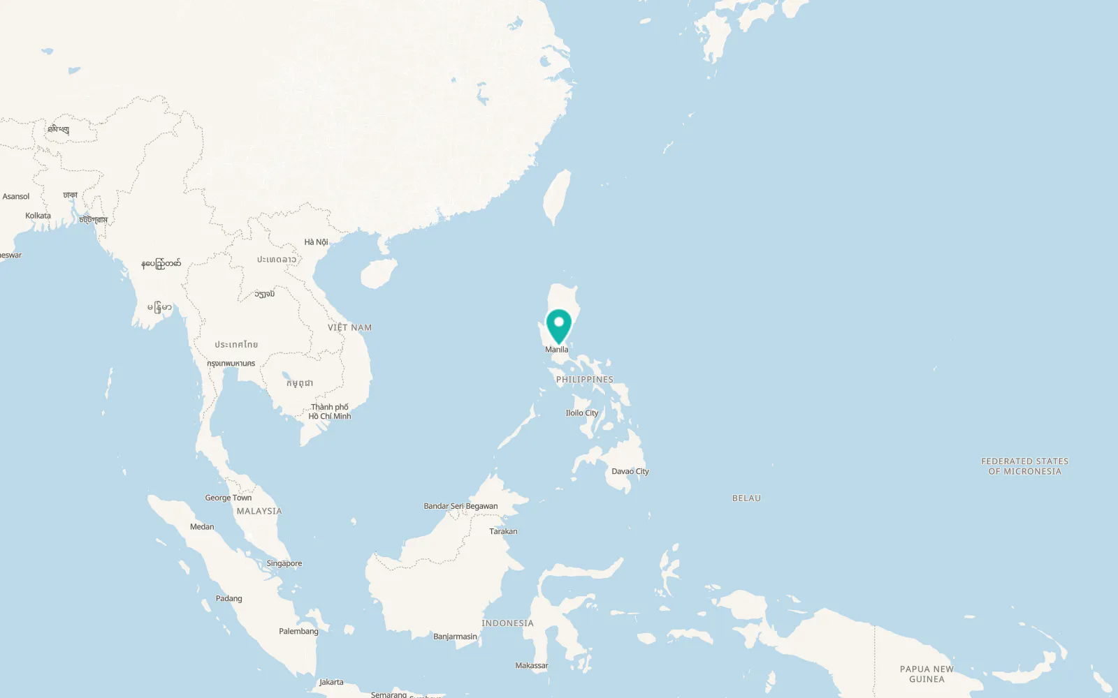 Map of Antipolo