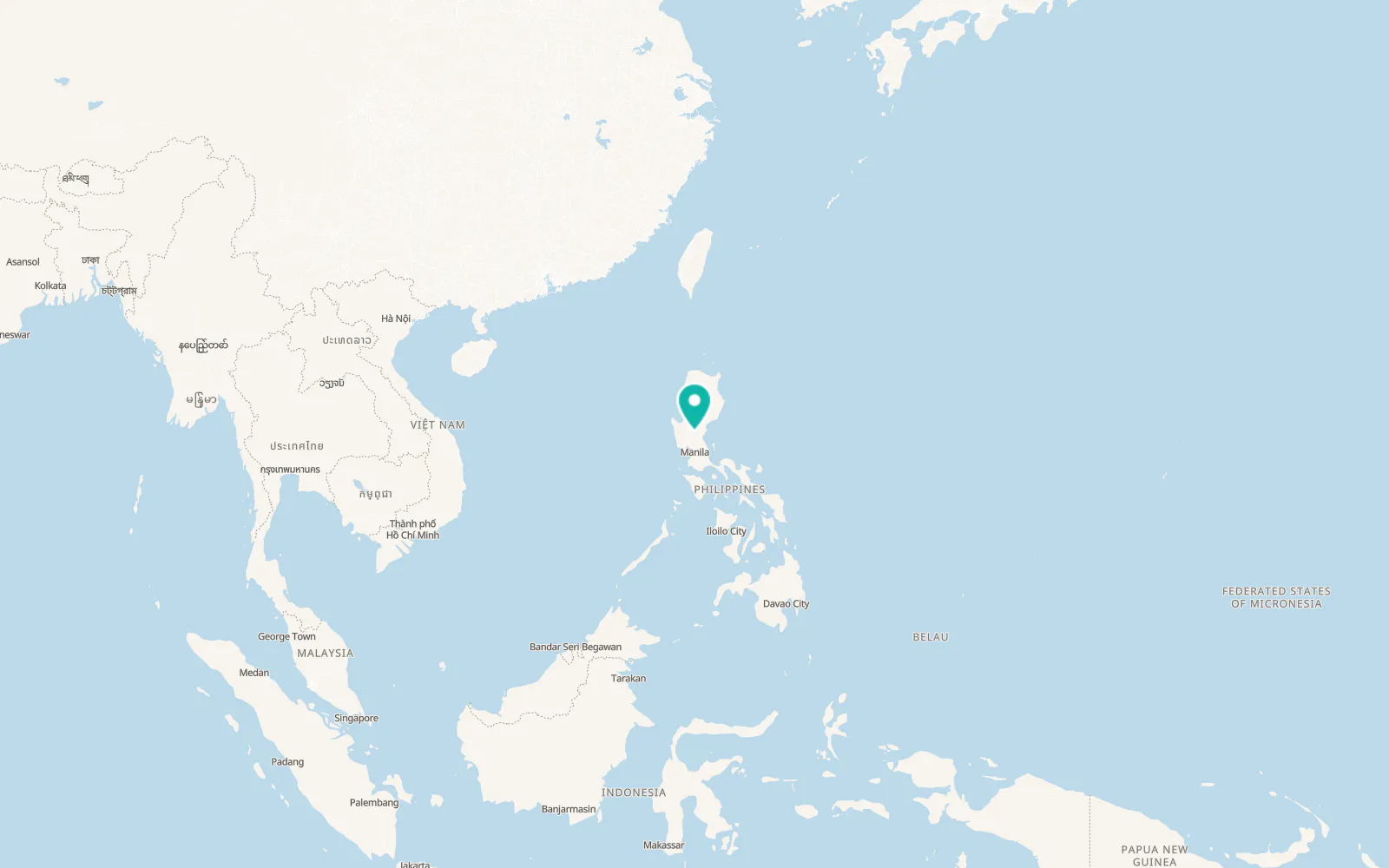 Map of Cabanatuan City