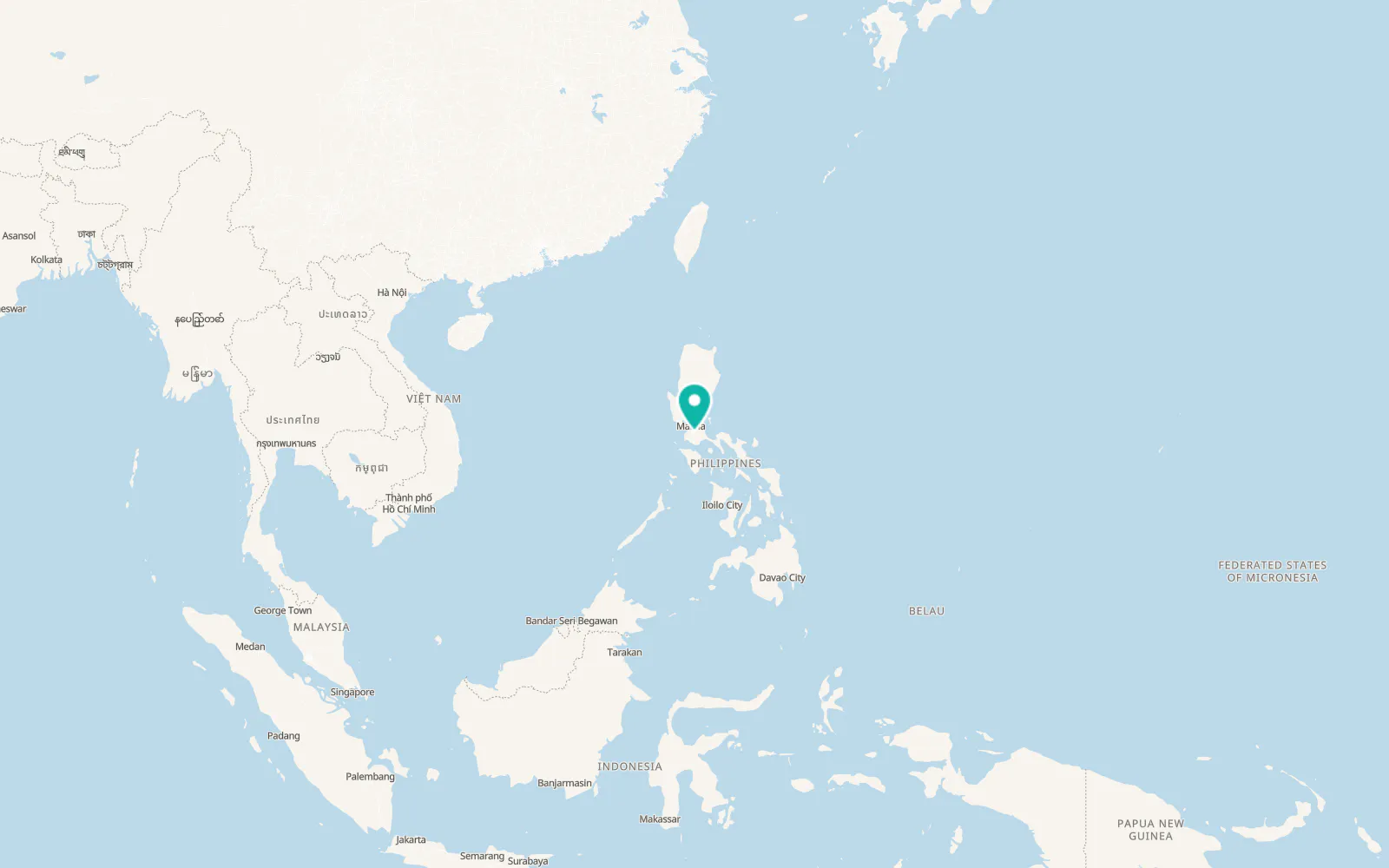 Map of Calamba