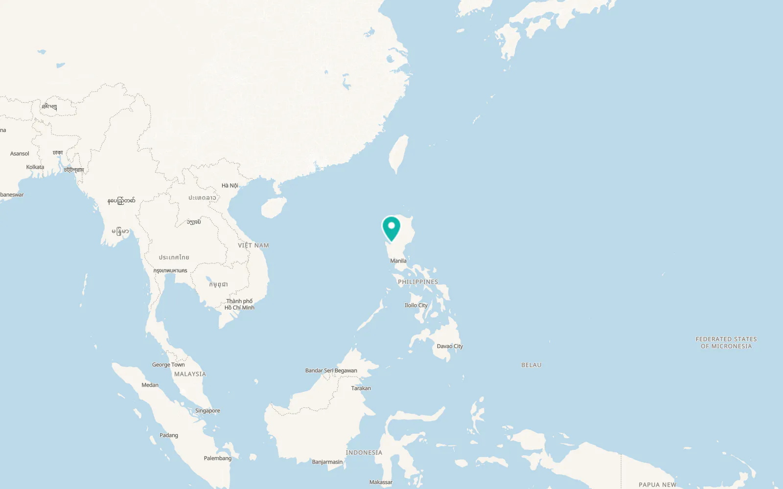 Map of Calasiao