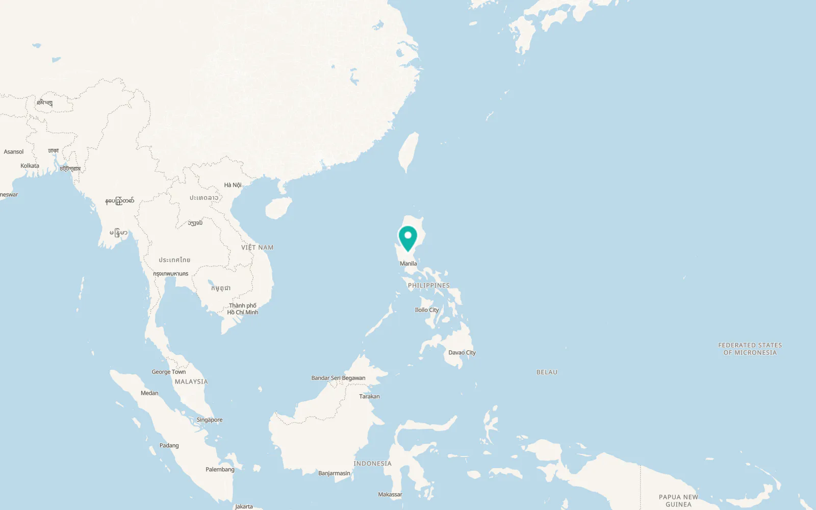 Map of Gapan