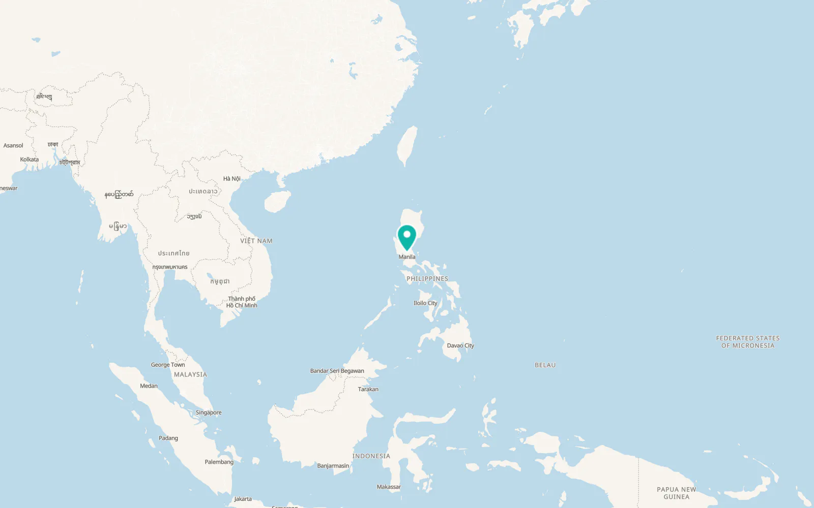 Map of Guyong