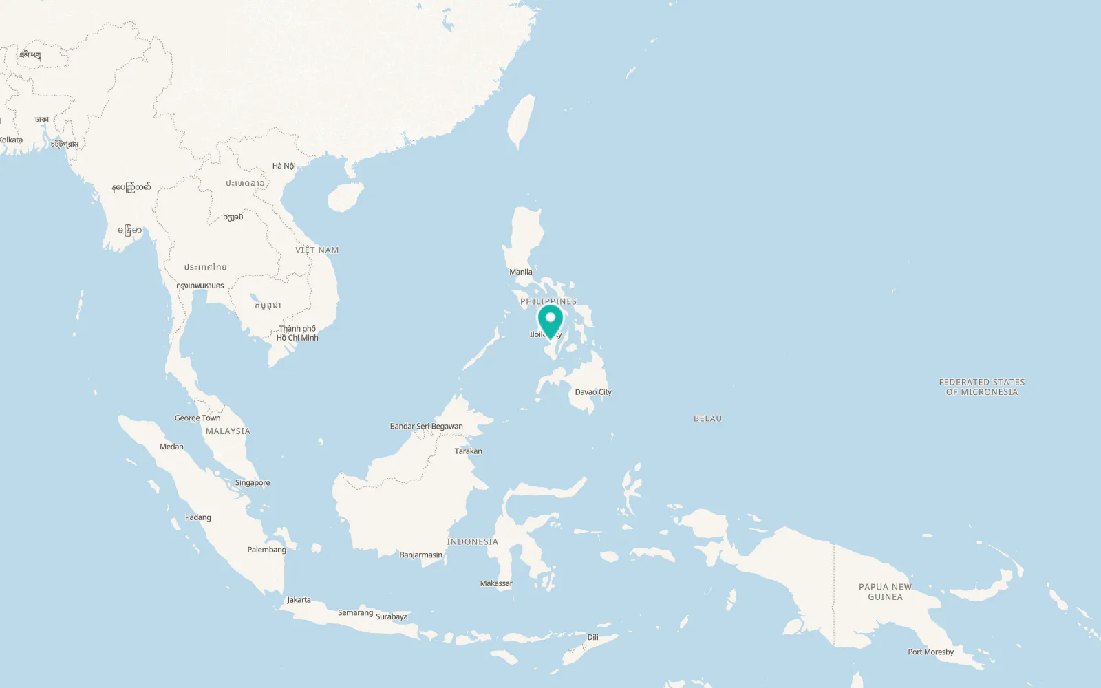 Map of Himamaylan