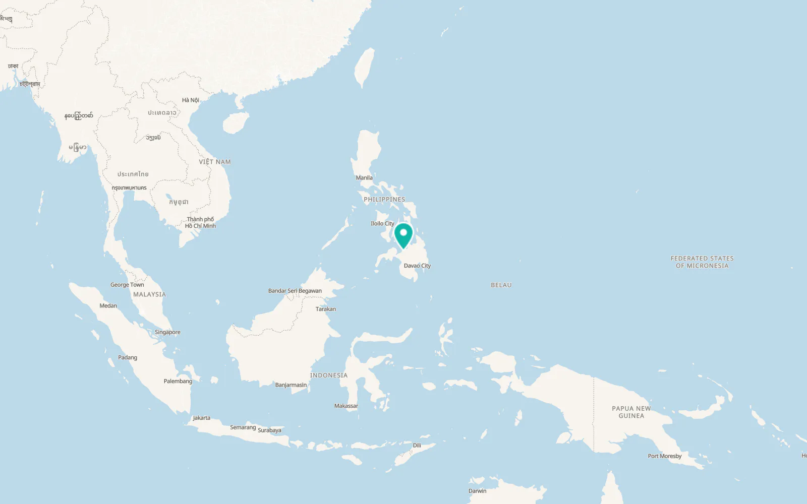 Map of Iligan City