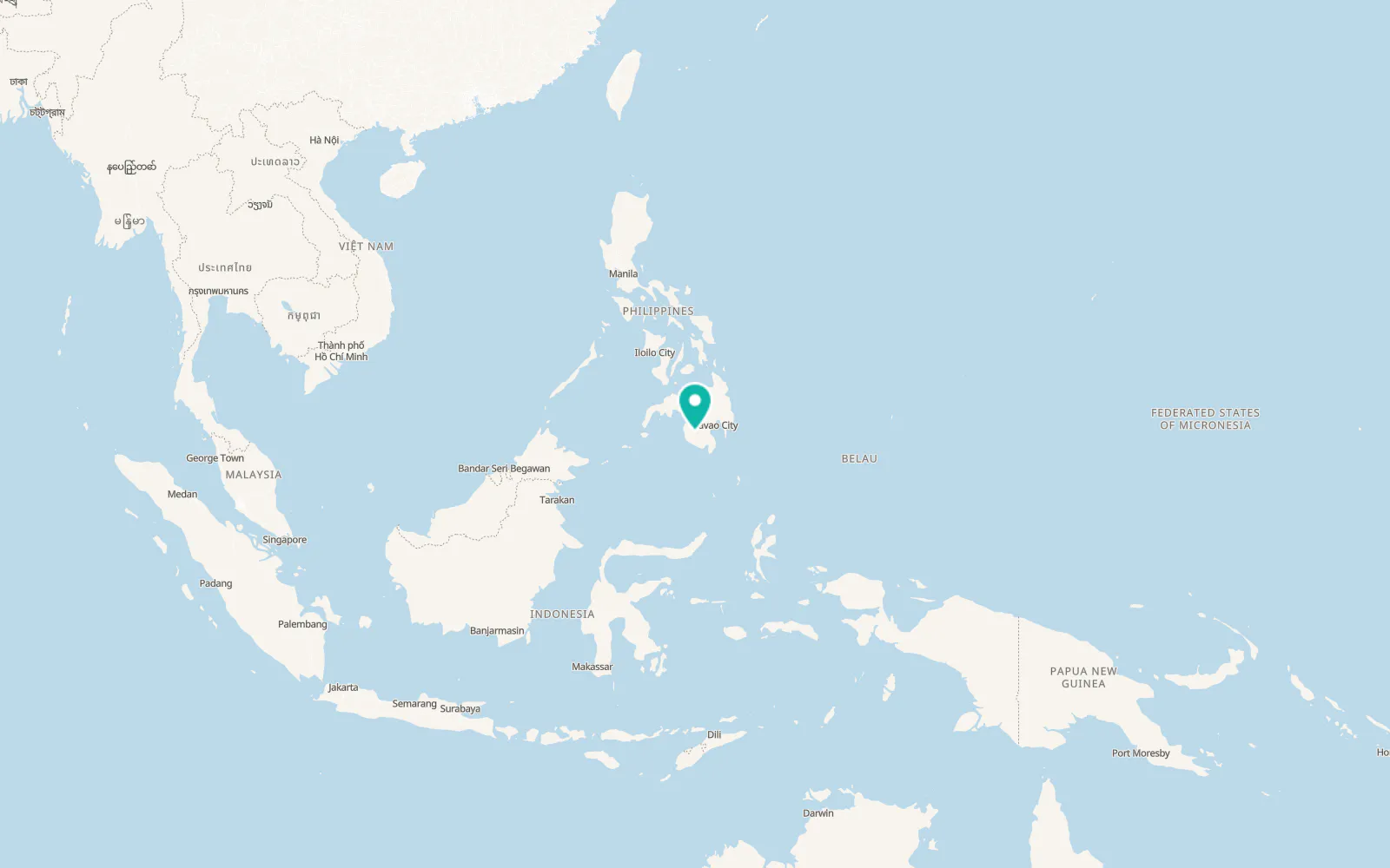 Map of Isulan
