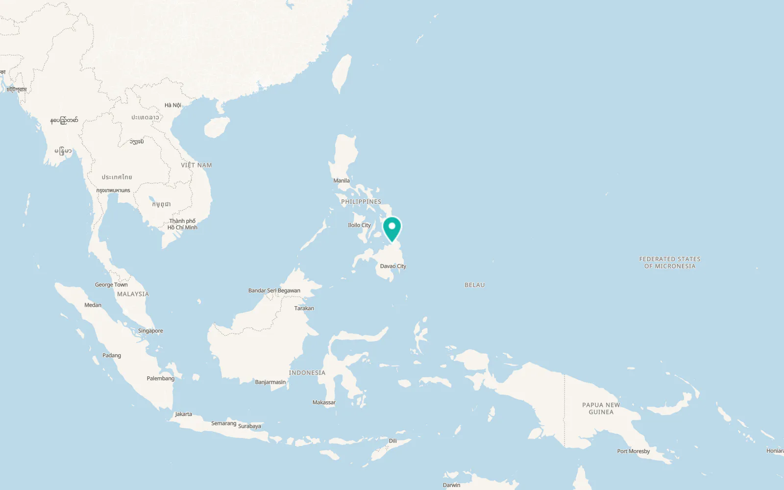 Map of Libertad