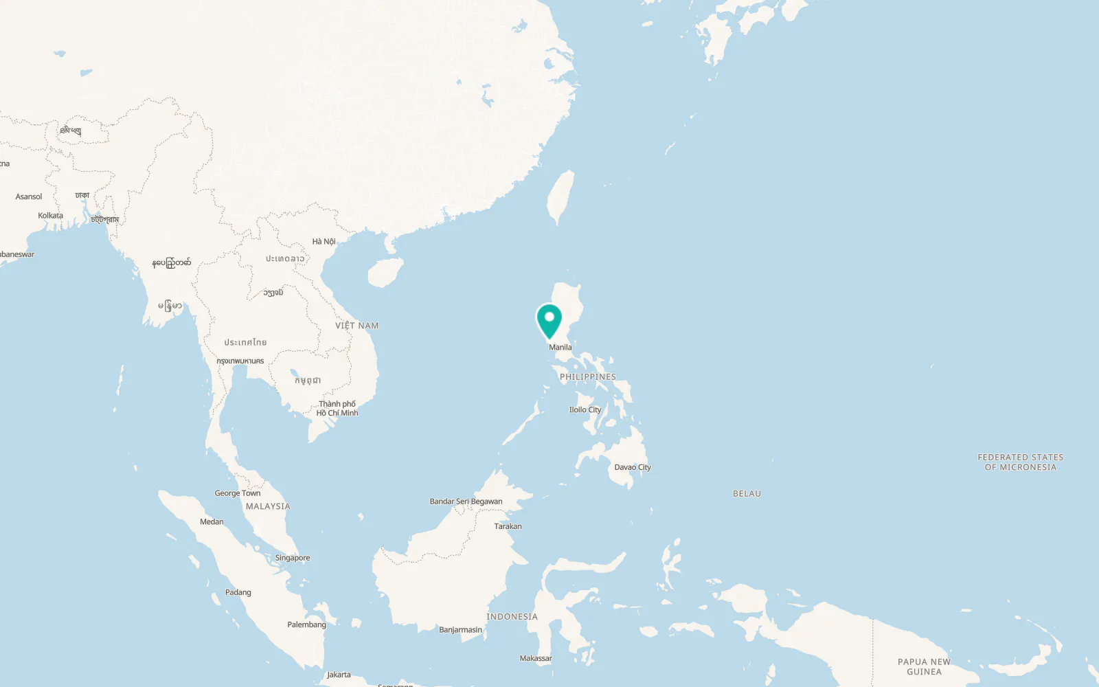 Map of Olongapo