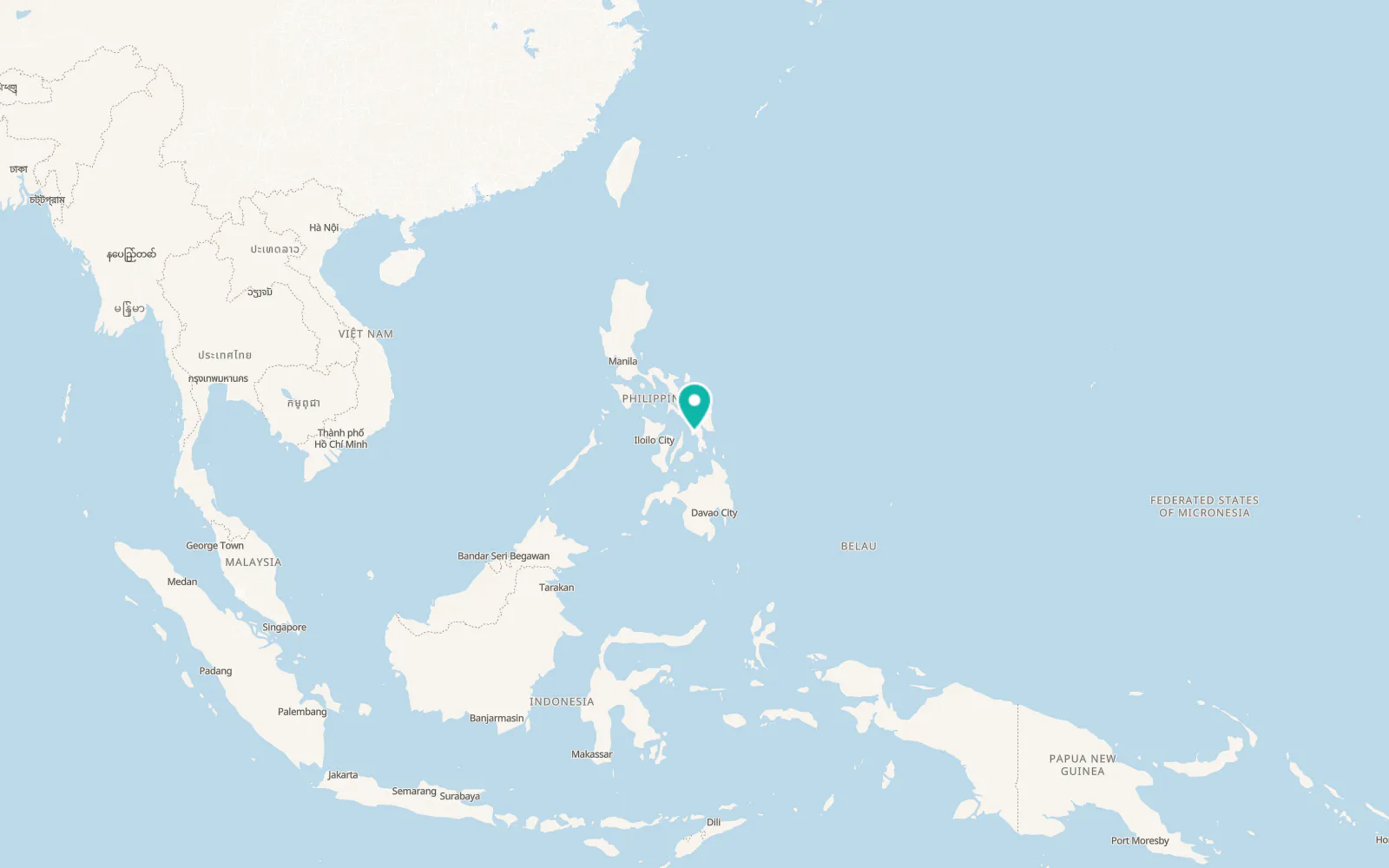 Map of Ormoc