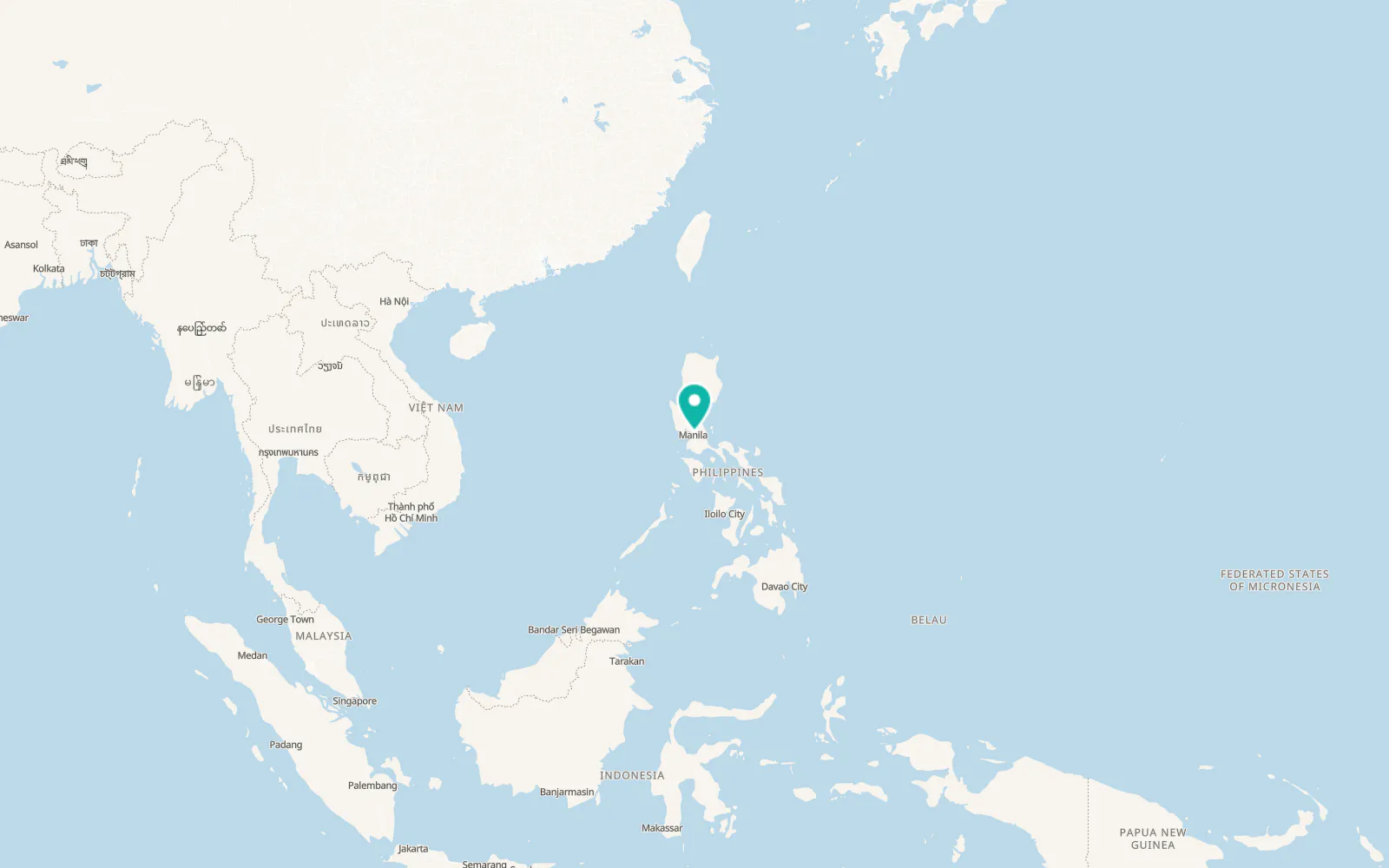 Map of Quezon City