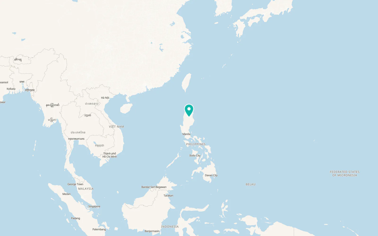 Map of Tabuk