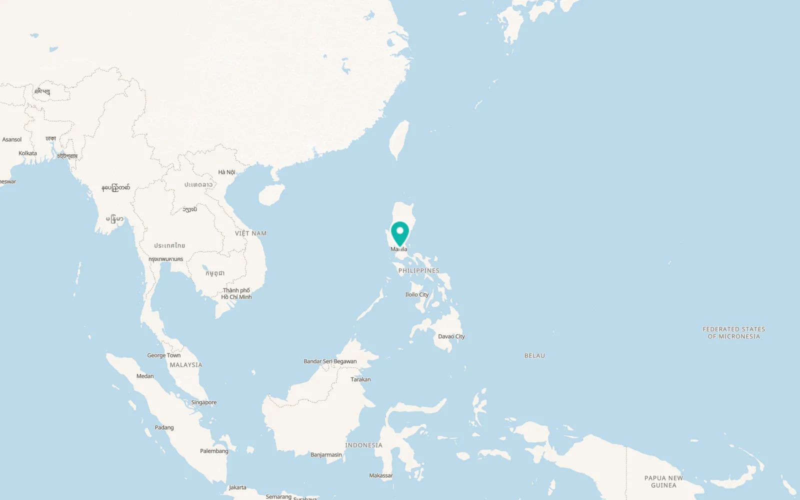 Map of Taguig