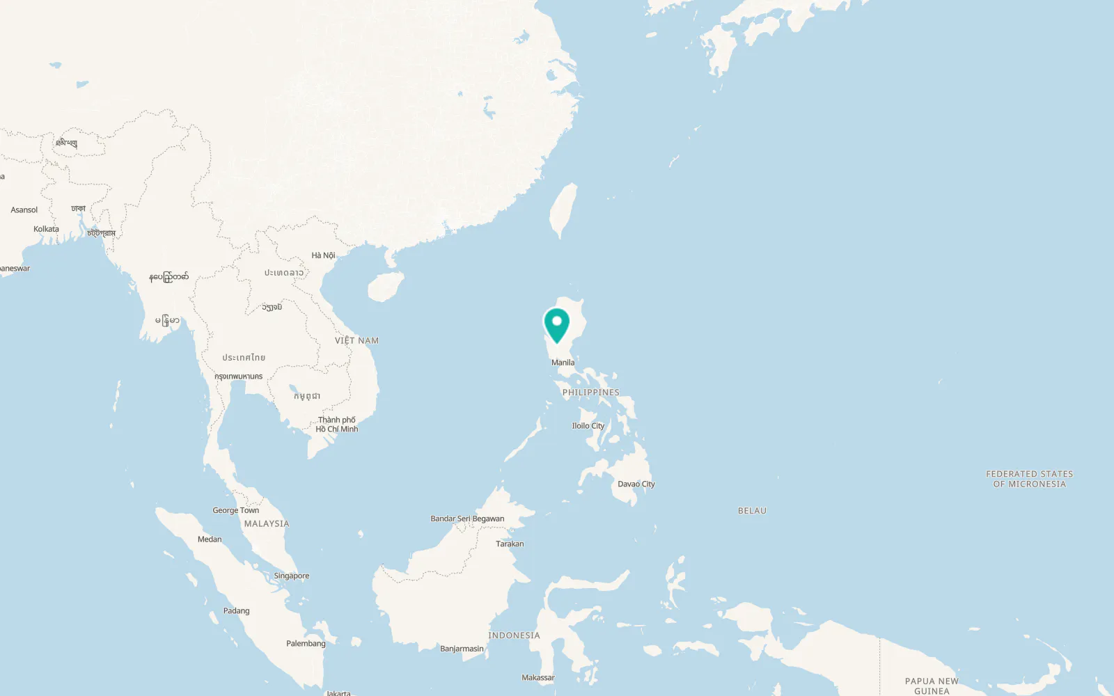 Map of Tarlac City