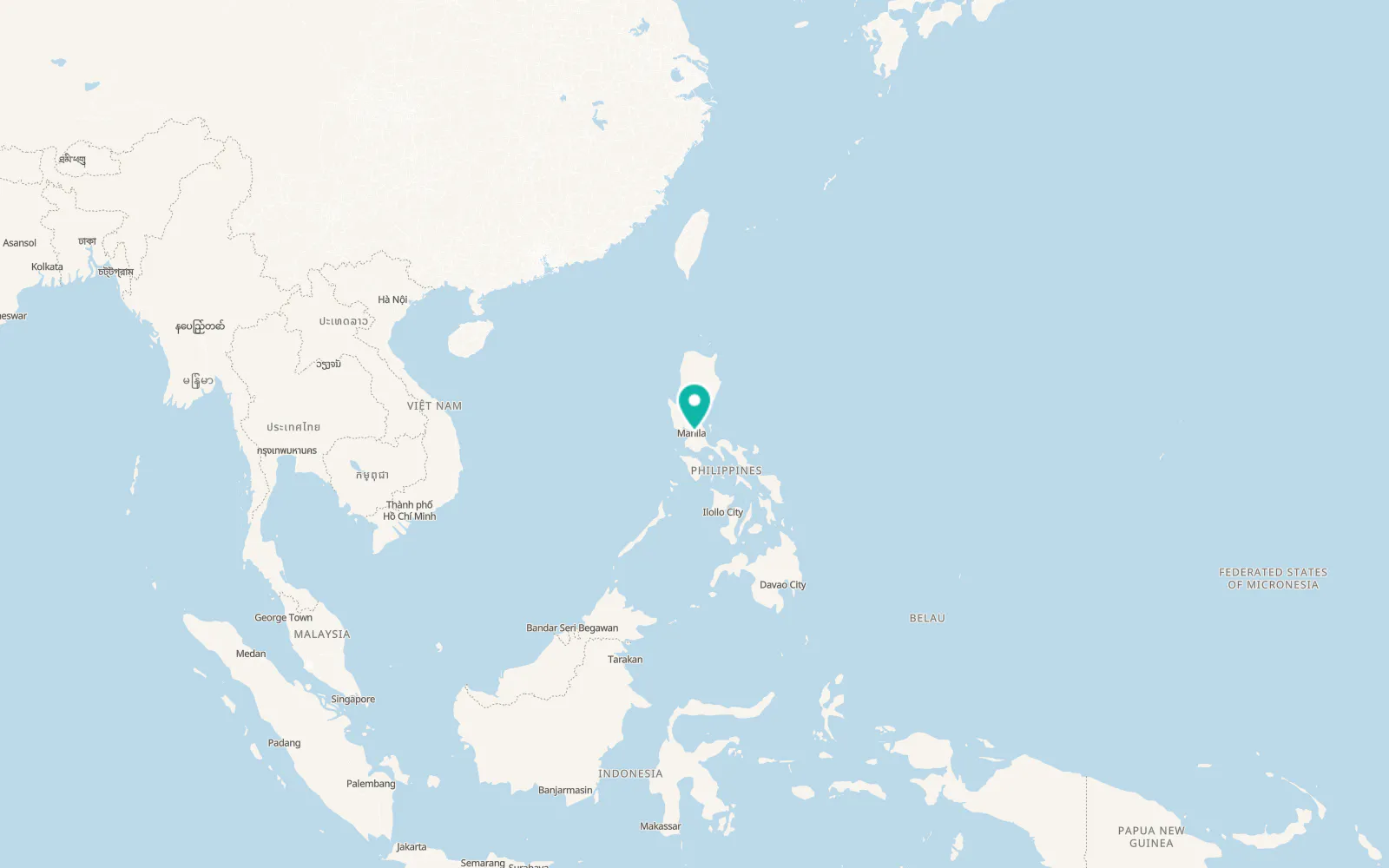 Map of Taytay