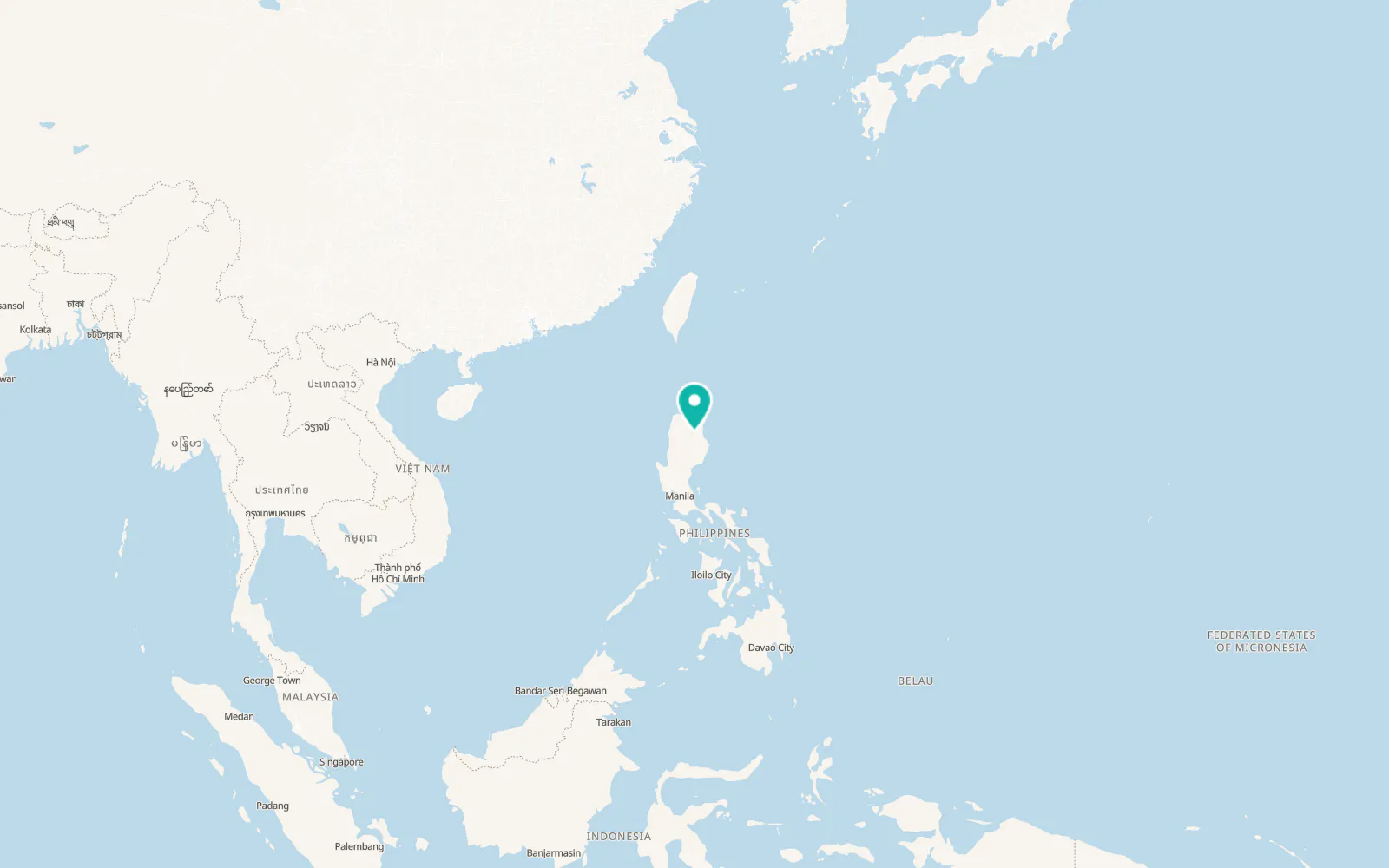 Map of Tuguegarao