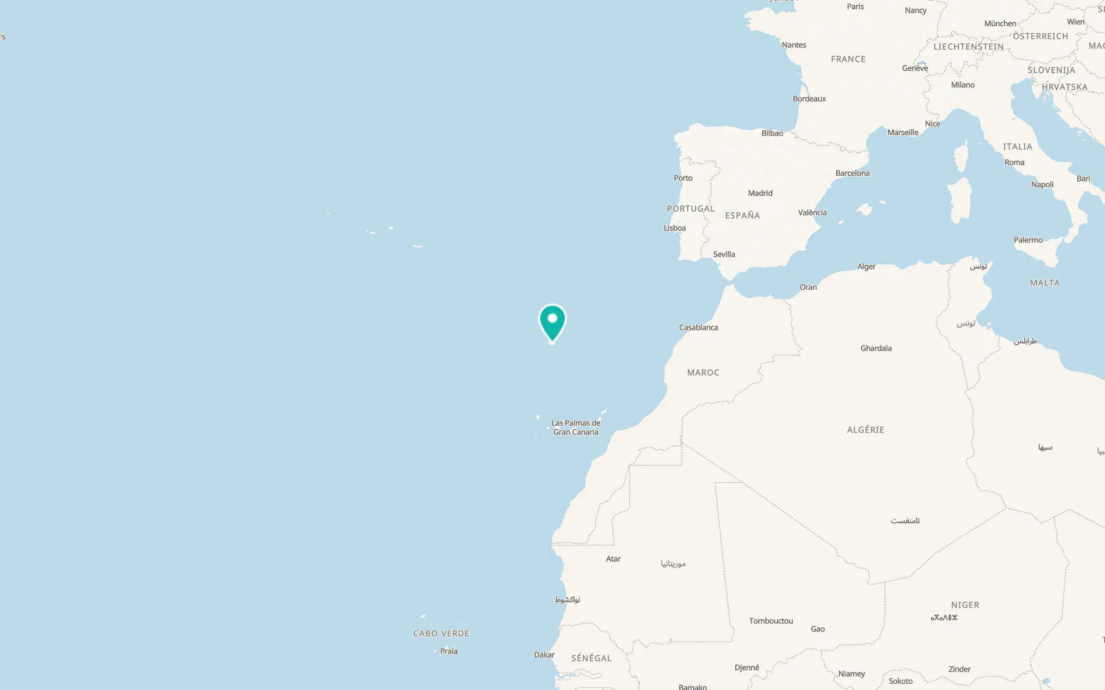 Map of Funchal