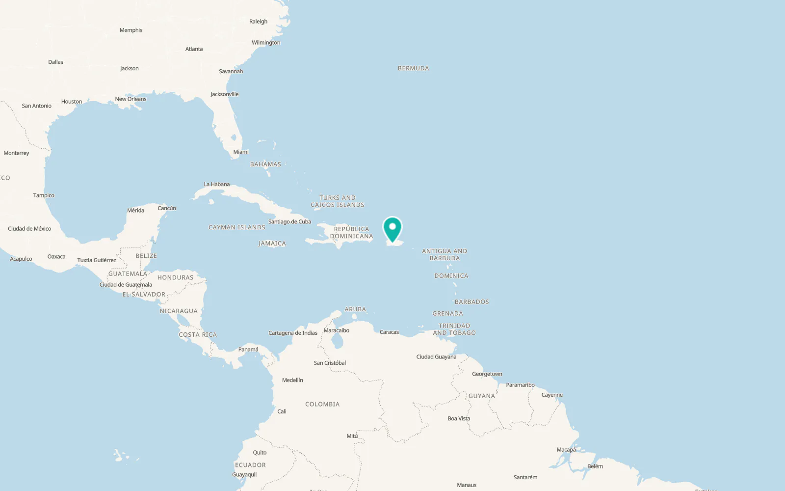 Map of Ponce