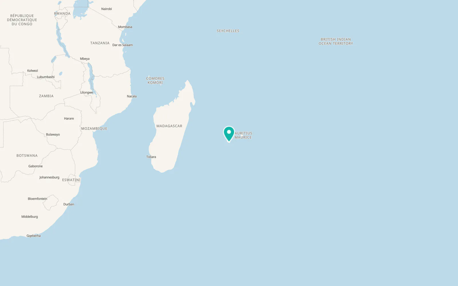 Map of Saint-Joseph