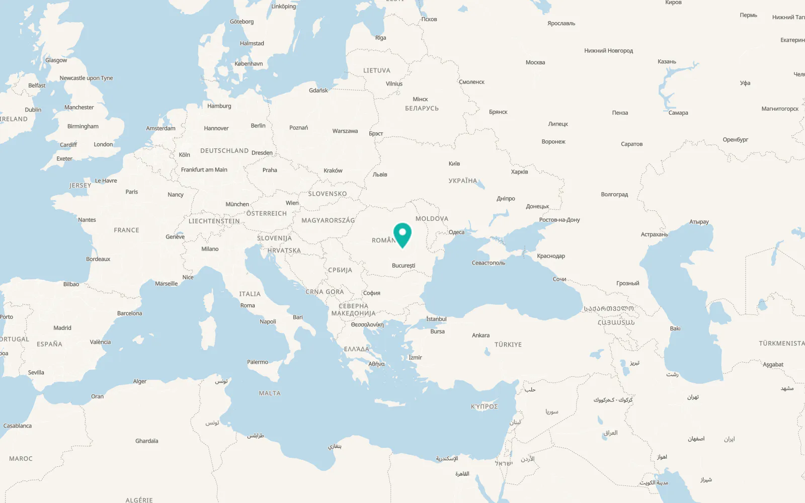 Map of Gheaba