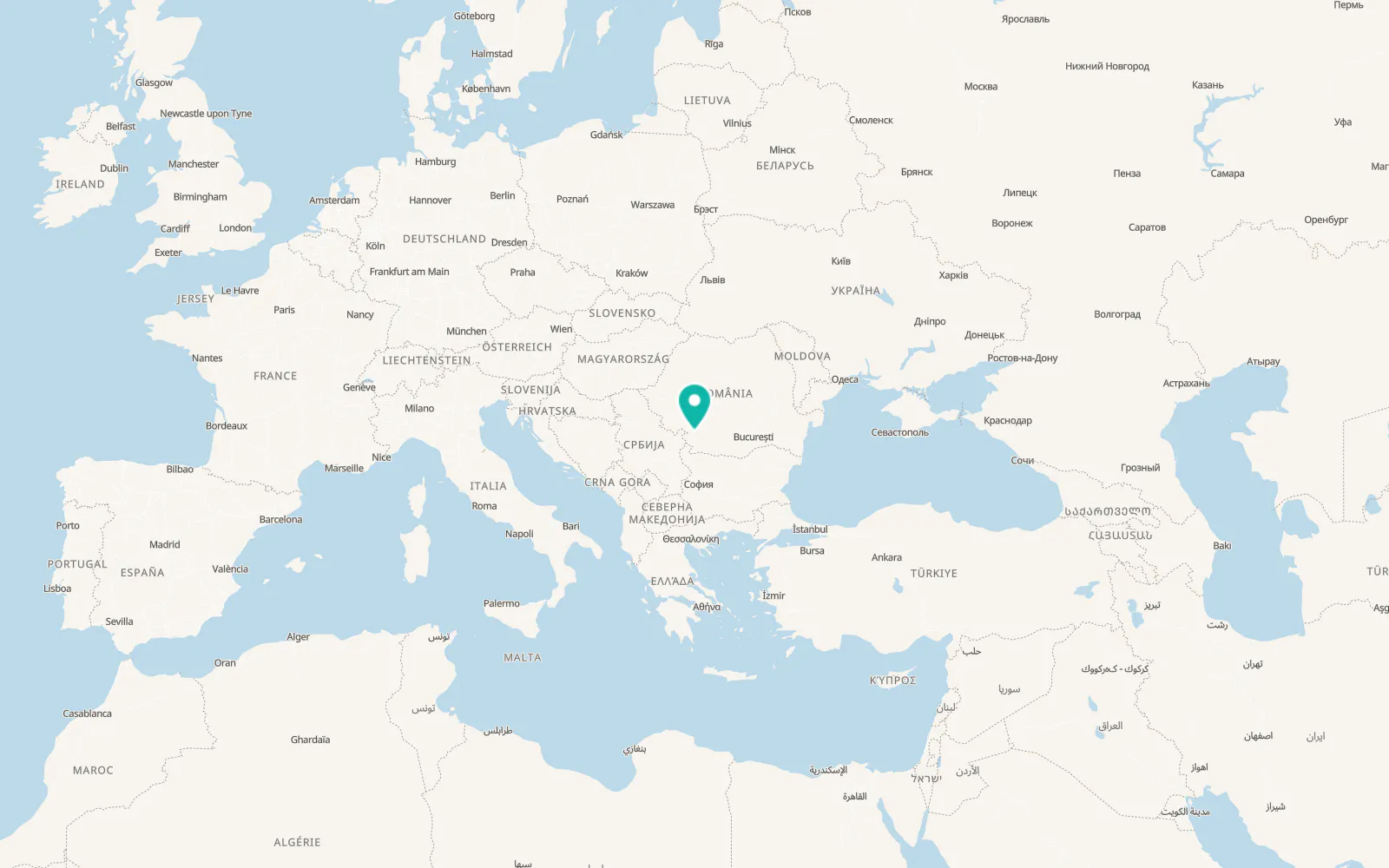 Map of Greci