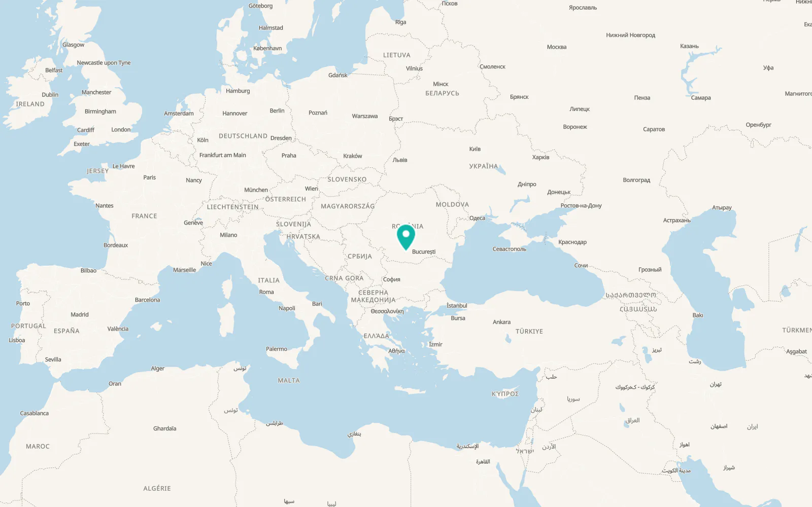 Map of Greci