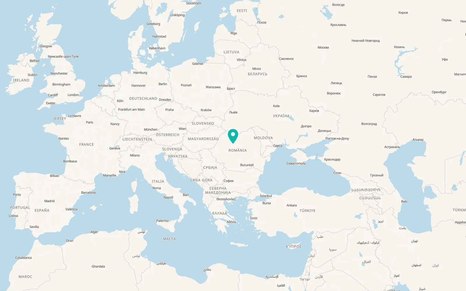 Map of Grindeni