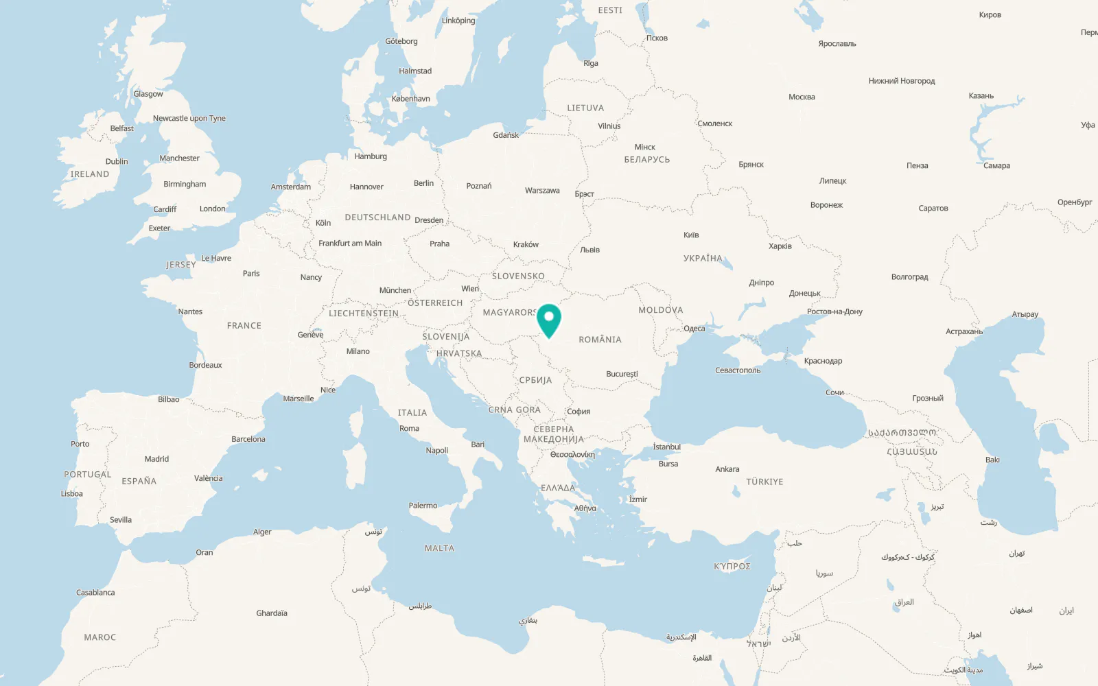 Map of Ianova