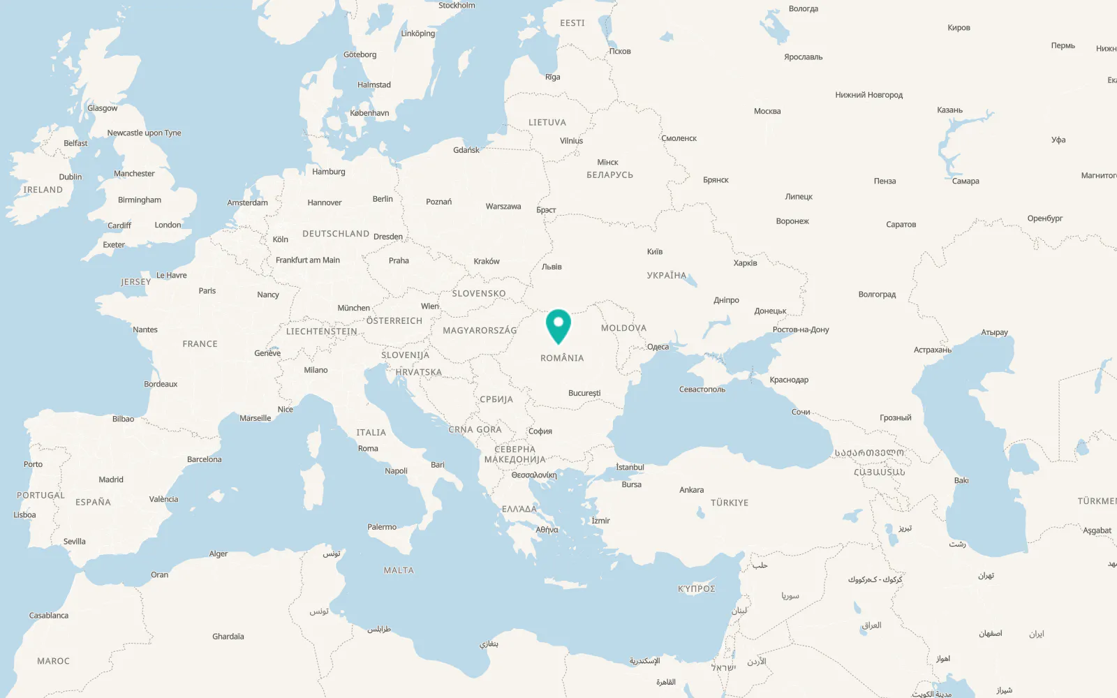 Map of Idrifaia