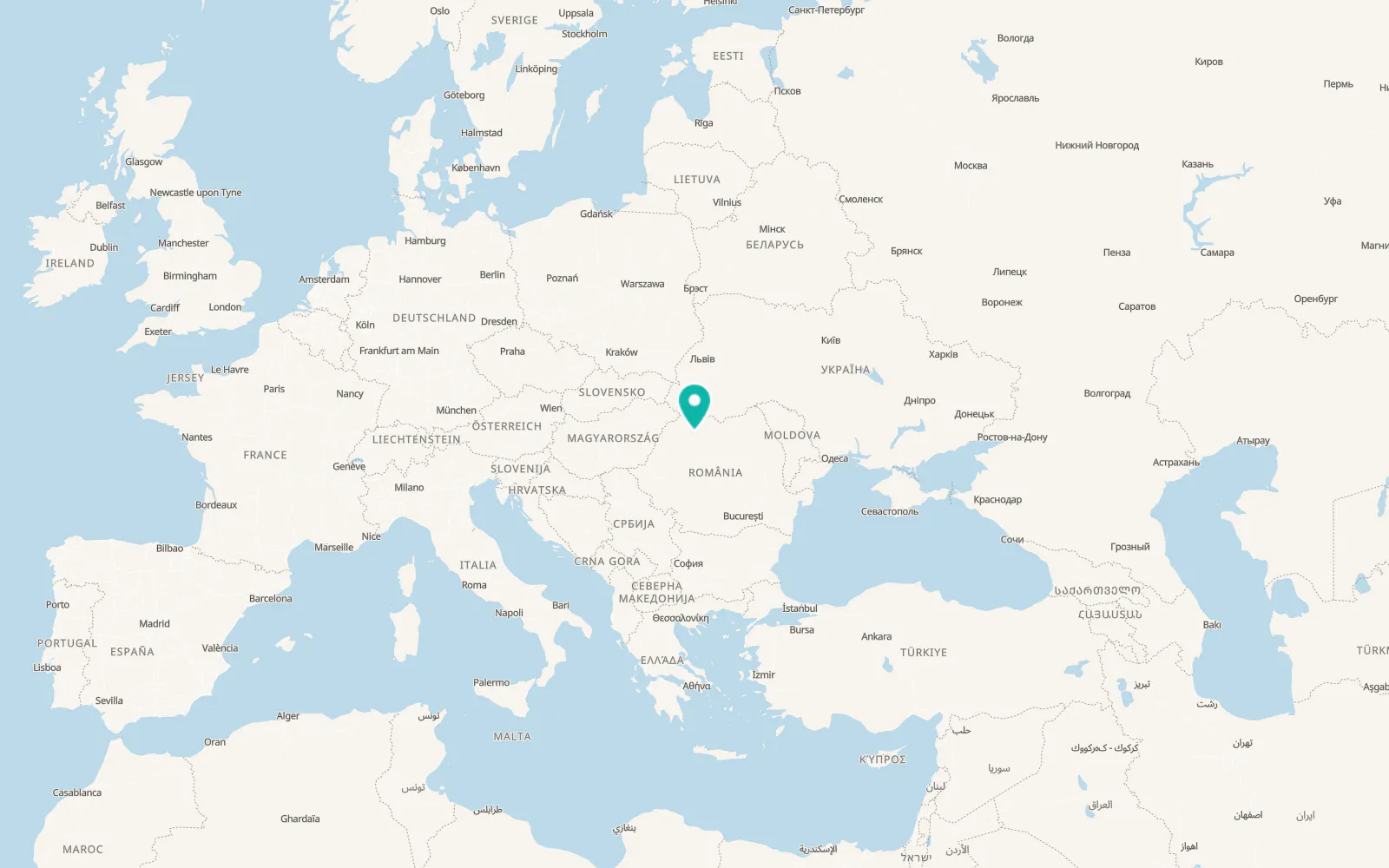 Map of Ileanda