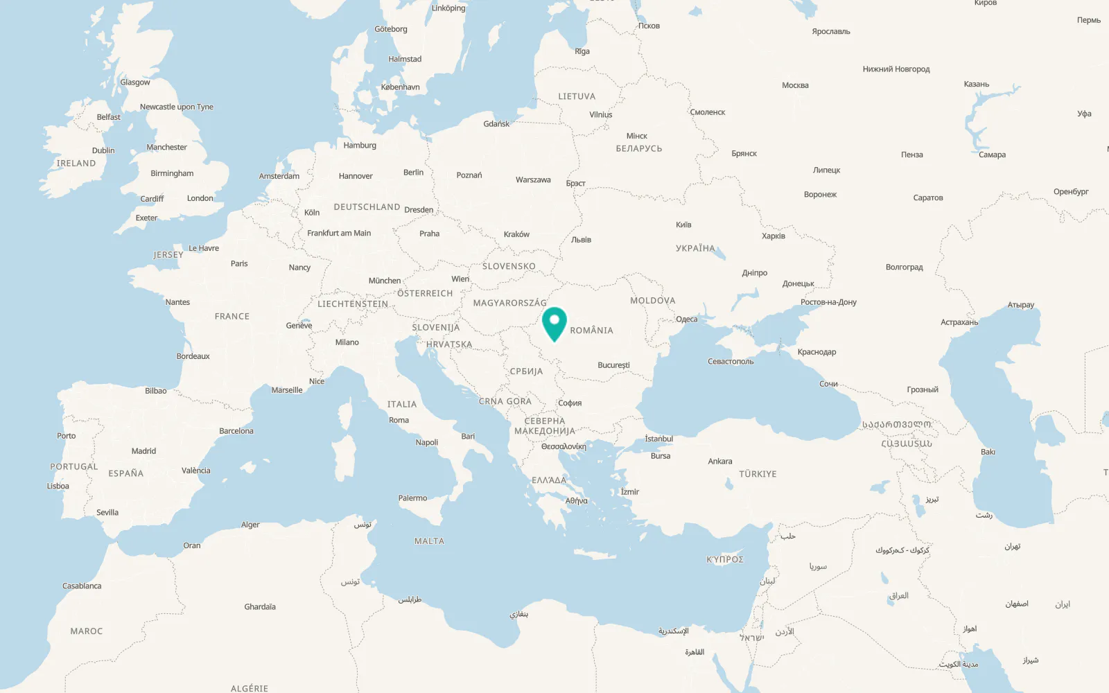 Map of Ilova