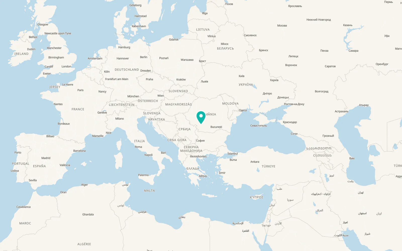 Map of Ioneşti