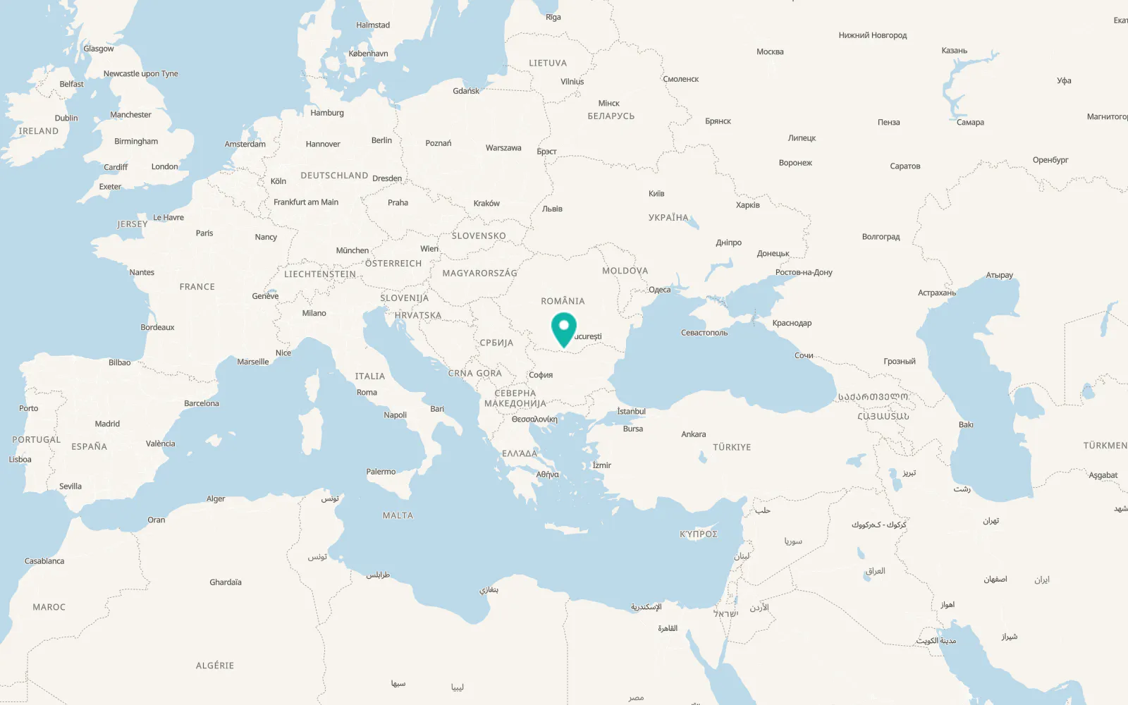 Map of Islaz