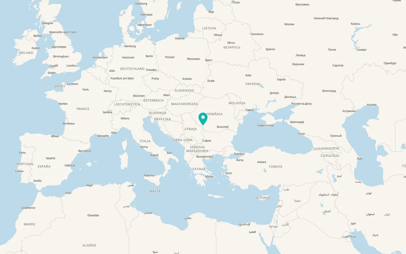 Map of Jiana Mare