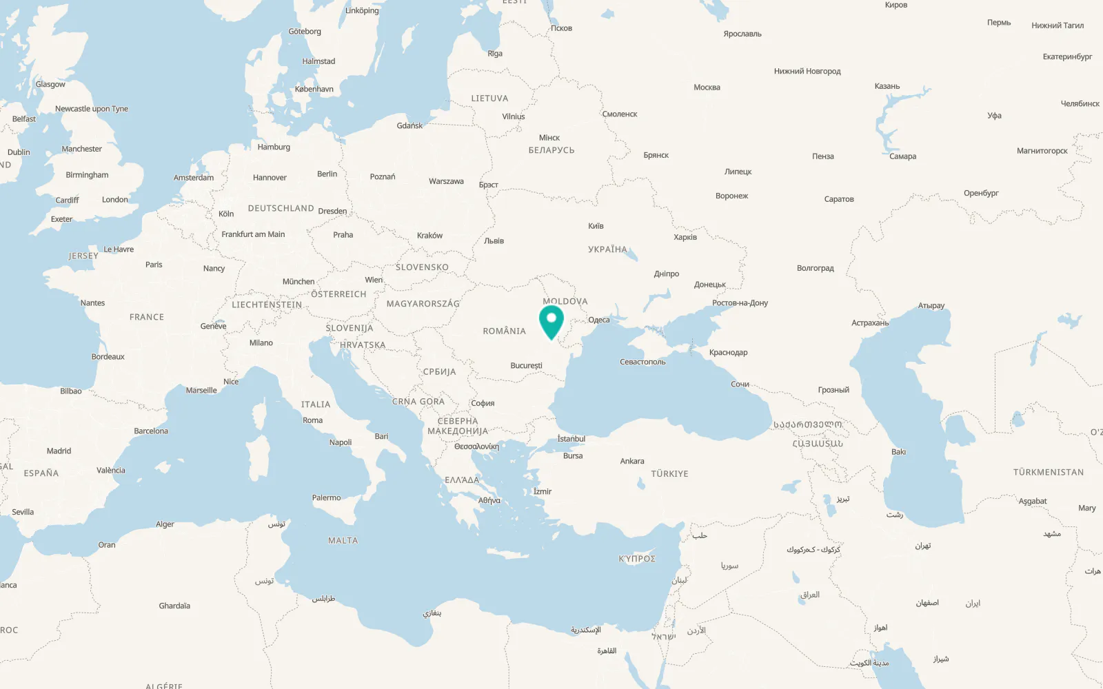 Map of Latinu