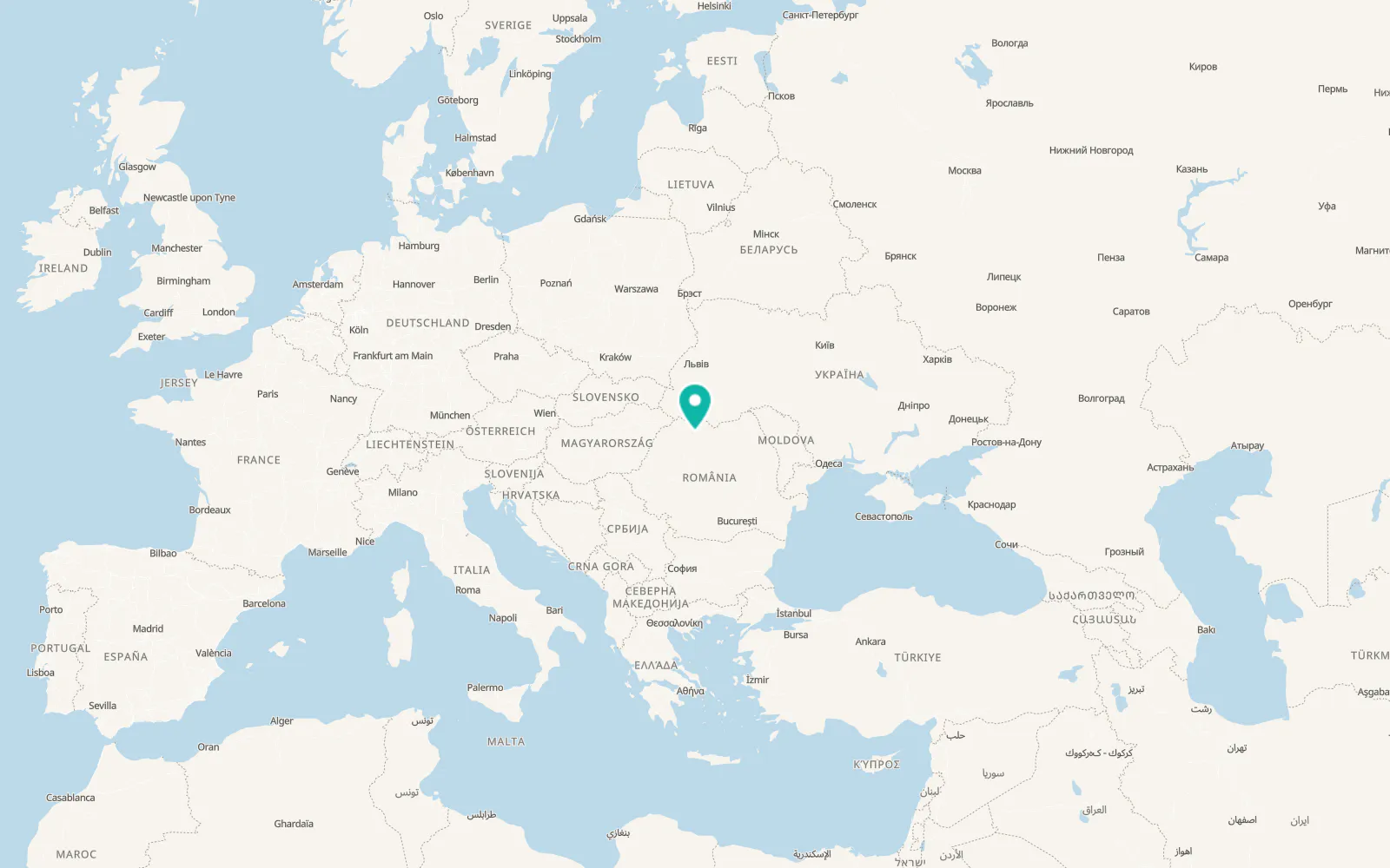 Map of Libotin