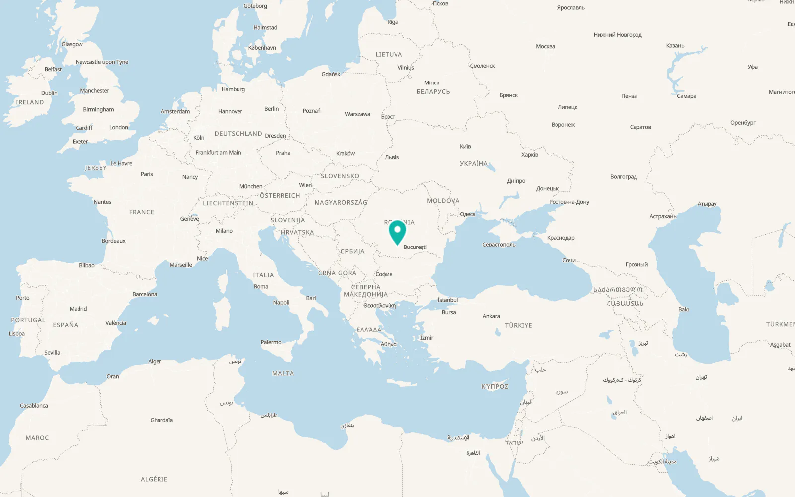 Map of Lisa