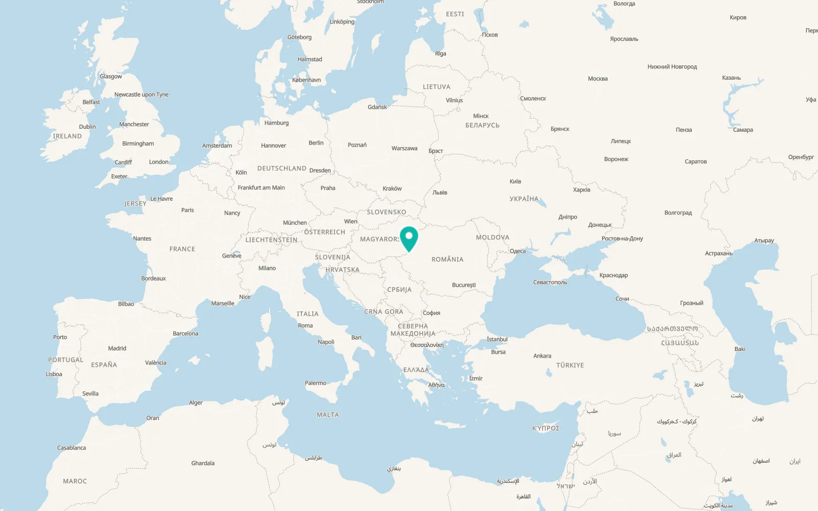 Map of Livada