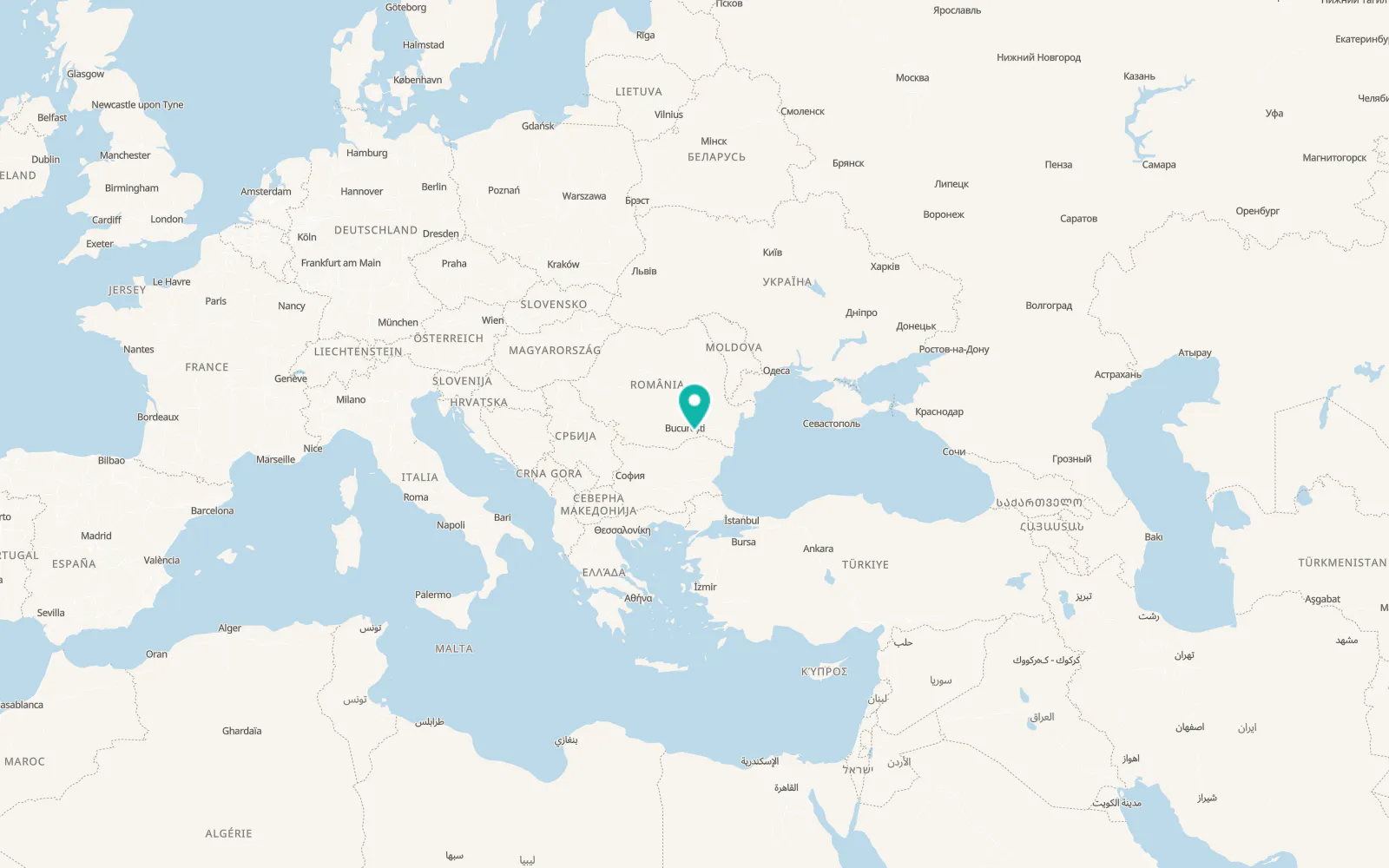 Map of Luica