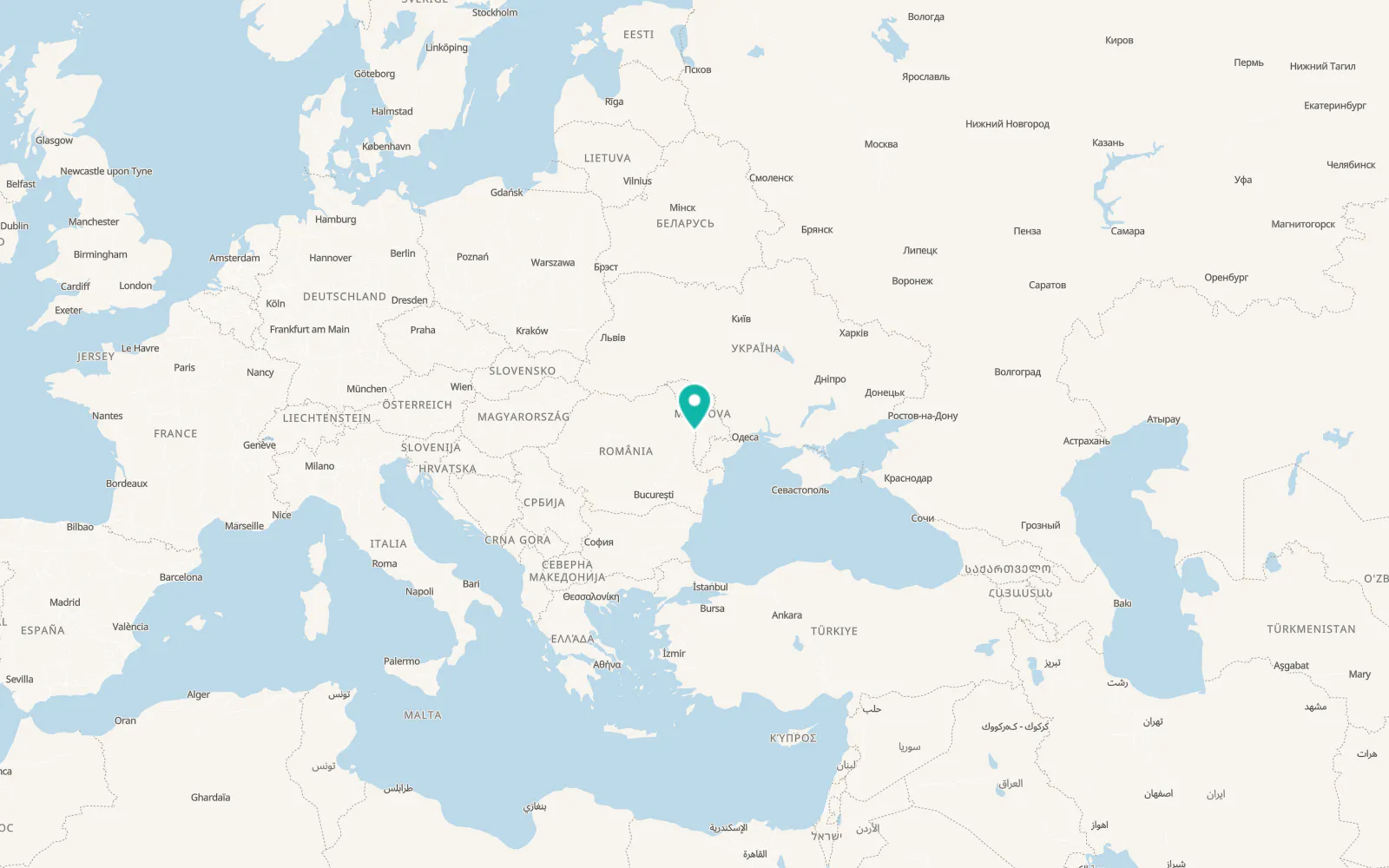 Map of Lunca Banului