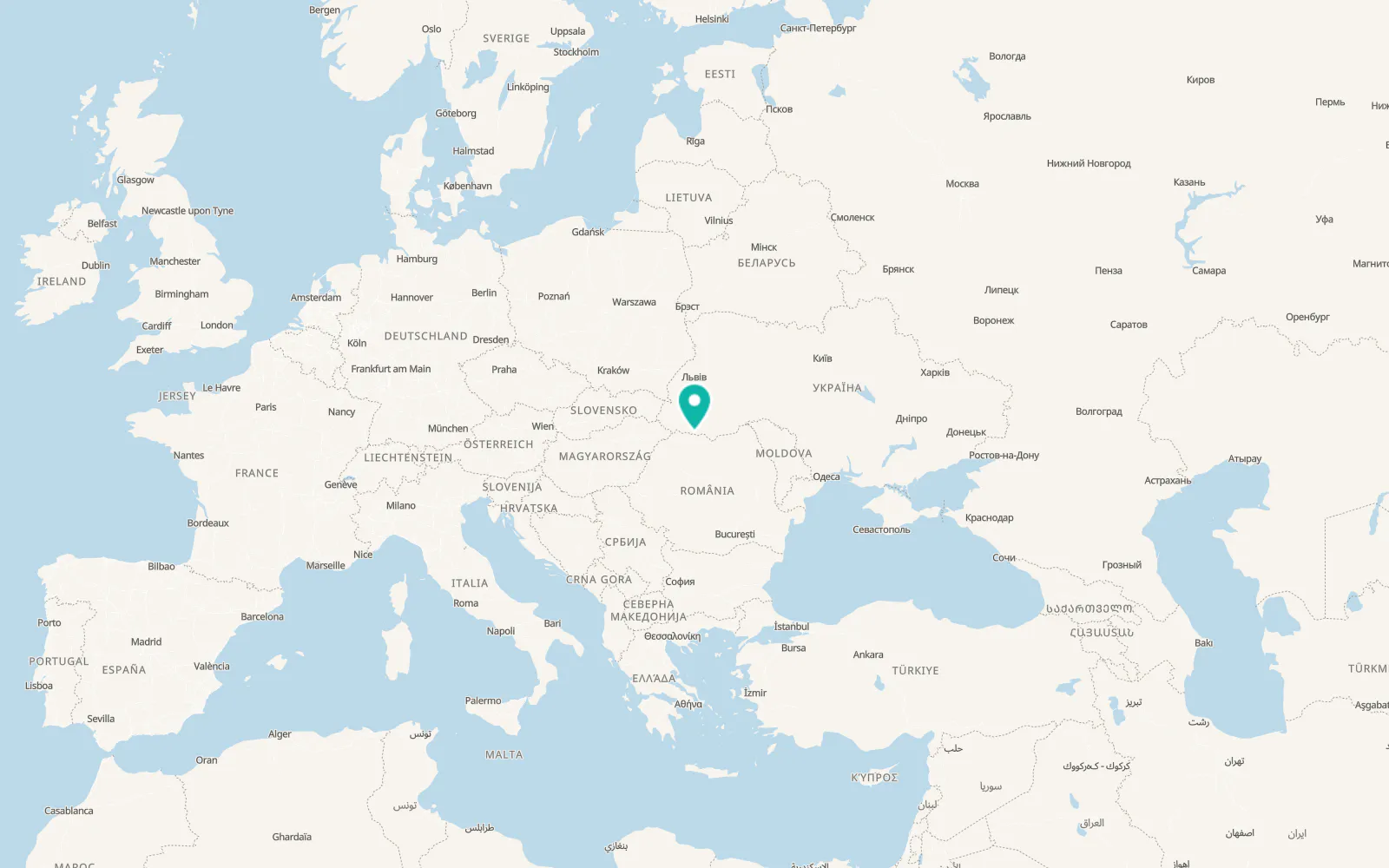 Map of Lunca la Tisa